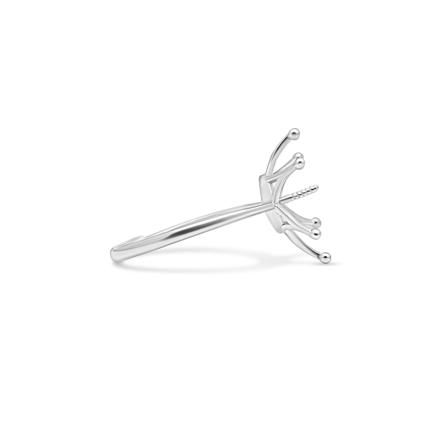 Adjustable Ring 925 Silver for pearl SC393