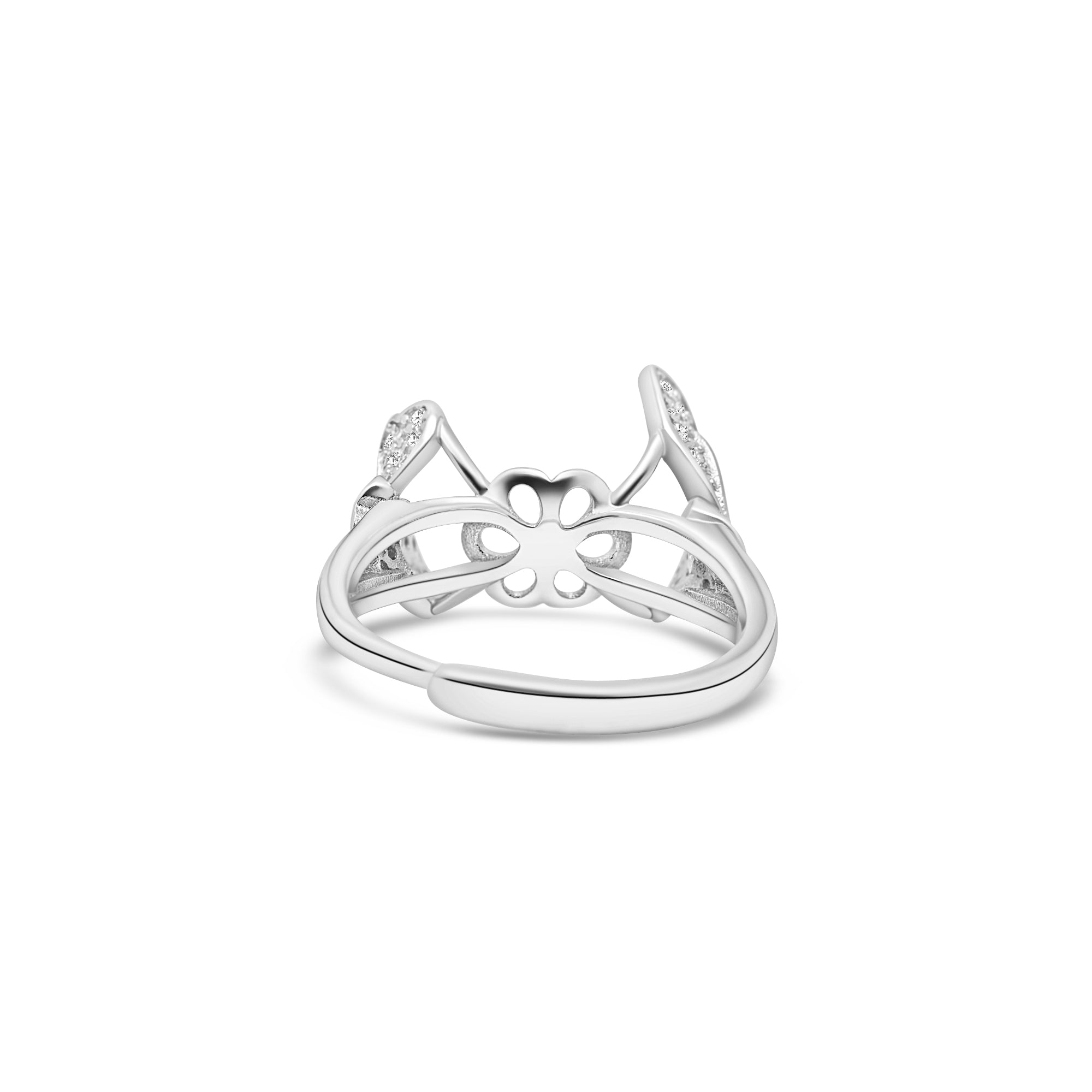Adjustable Ring 925 Silver for pearl SC492