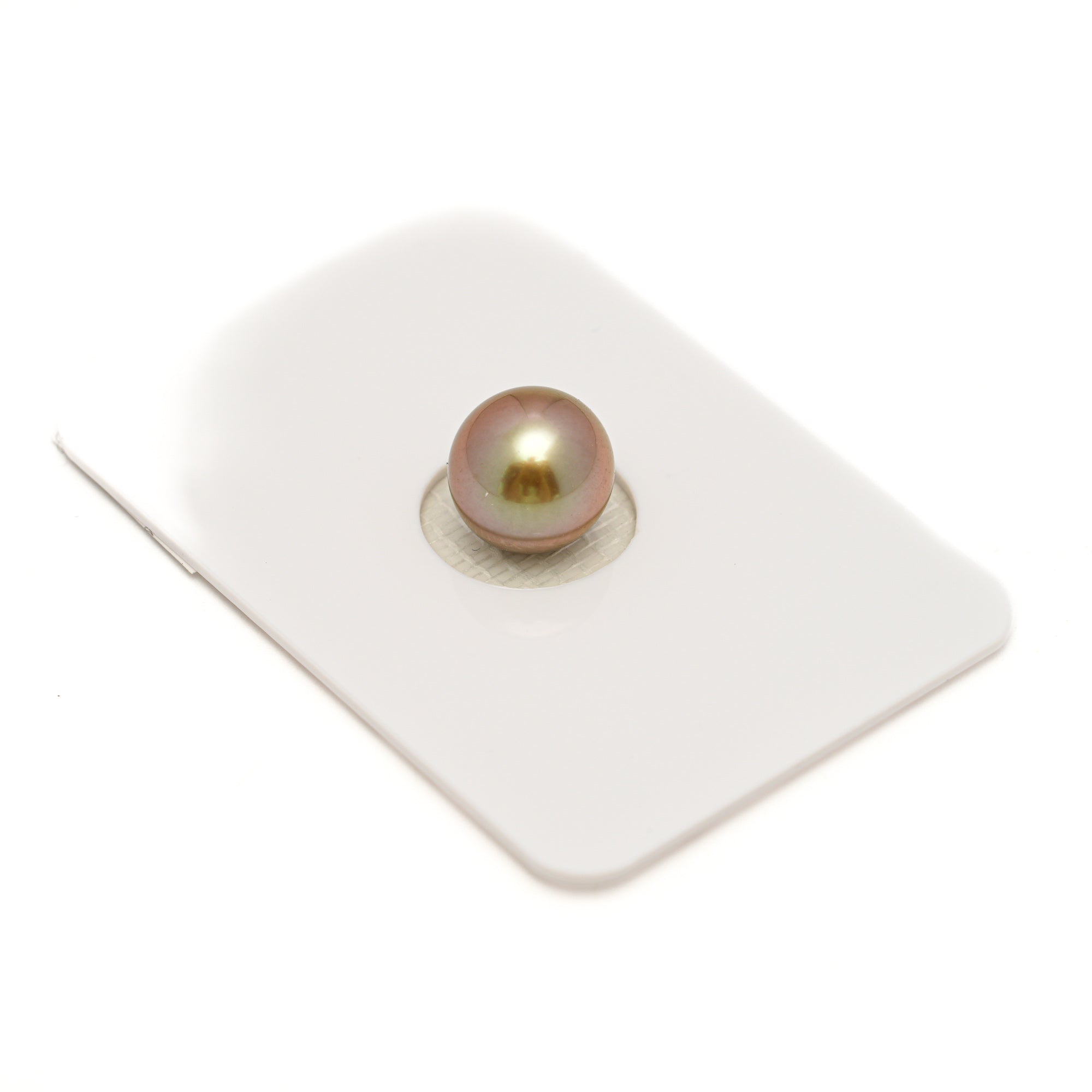 1pcs "High Luster" Light Pink 9.3mm - RSR AAA Quality Tahitian Pearl Single LP2372 OR13