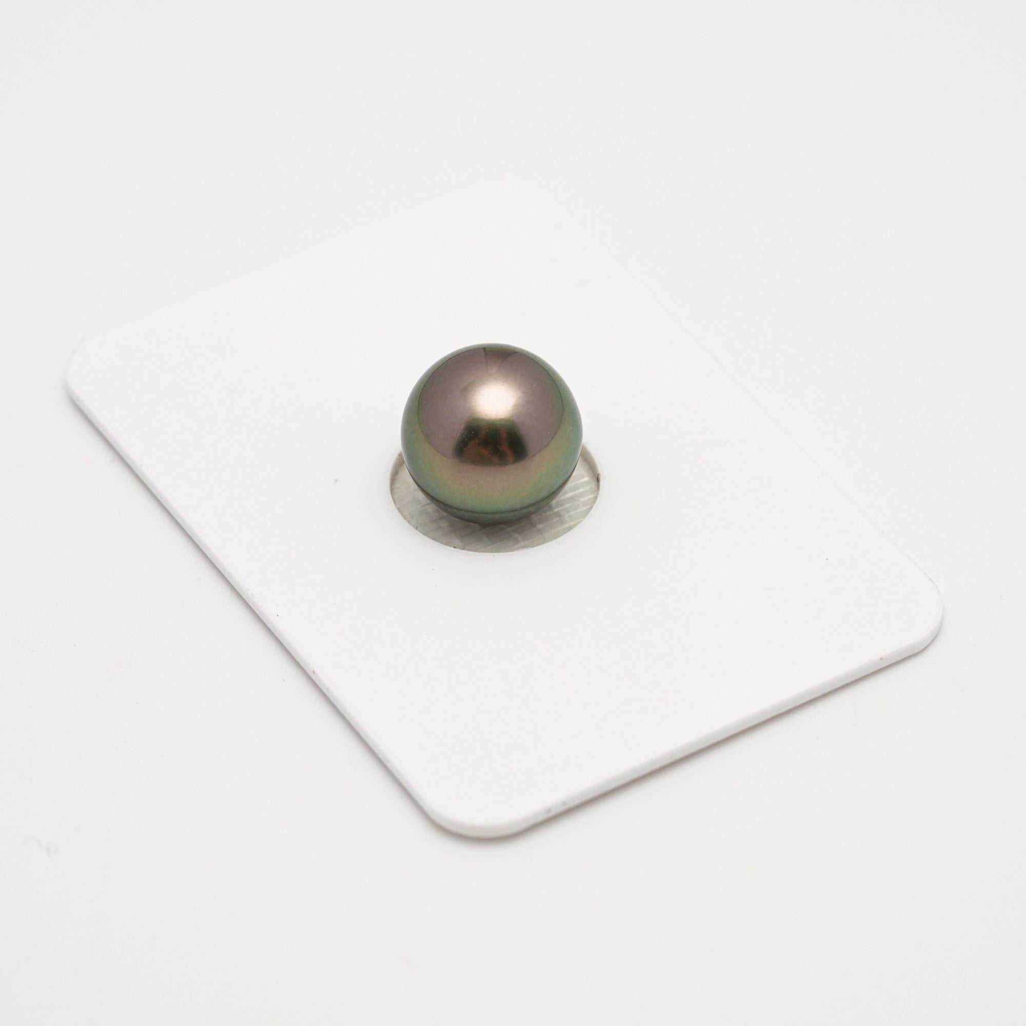 1pcs Green 10.5mm - SR AAA Quality Tahitian Pearl Single LP2095 TH1