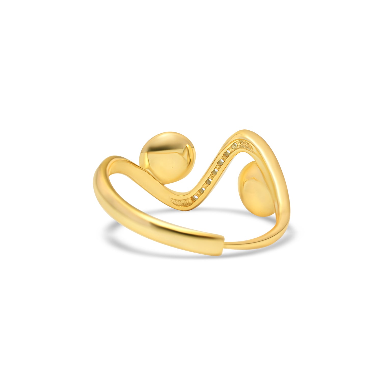 Adjustable Ring 925 Silver for pearl SC408G