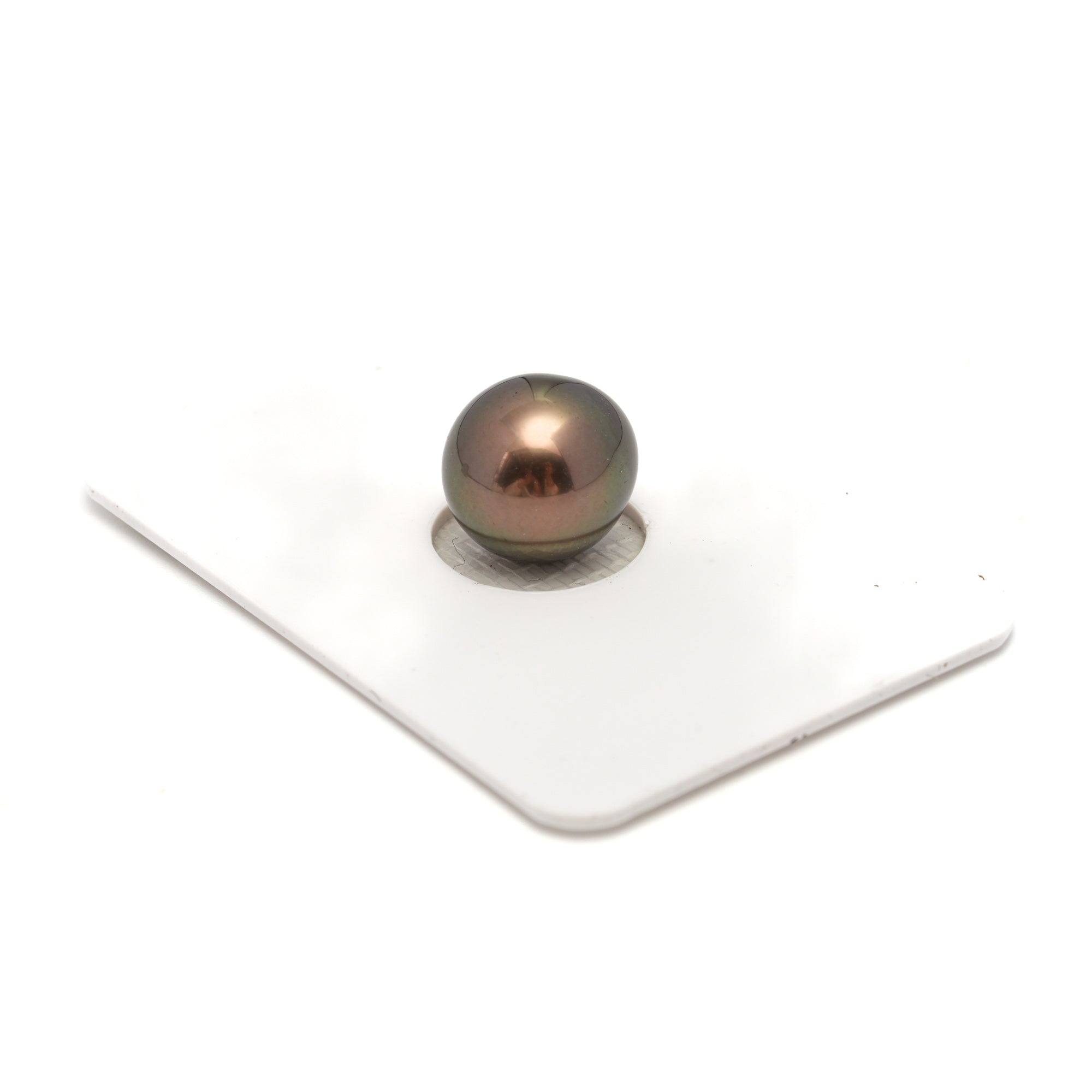 1pcs Olive Green 10.8mm - NR AAA/AA Quality Tahitian Pearl Single LP2310 HL4
