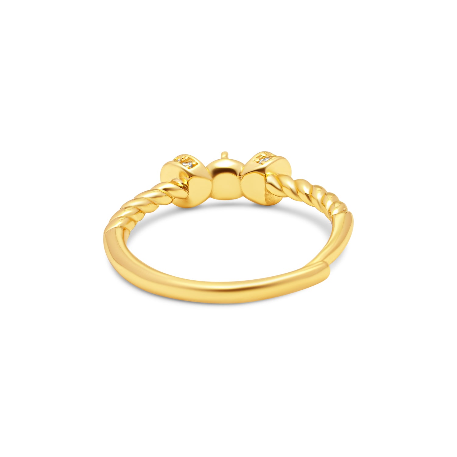 Adjustable Ring 925 Silver for pearl SC251G