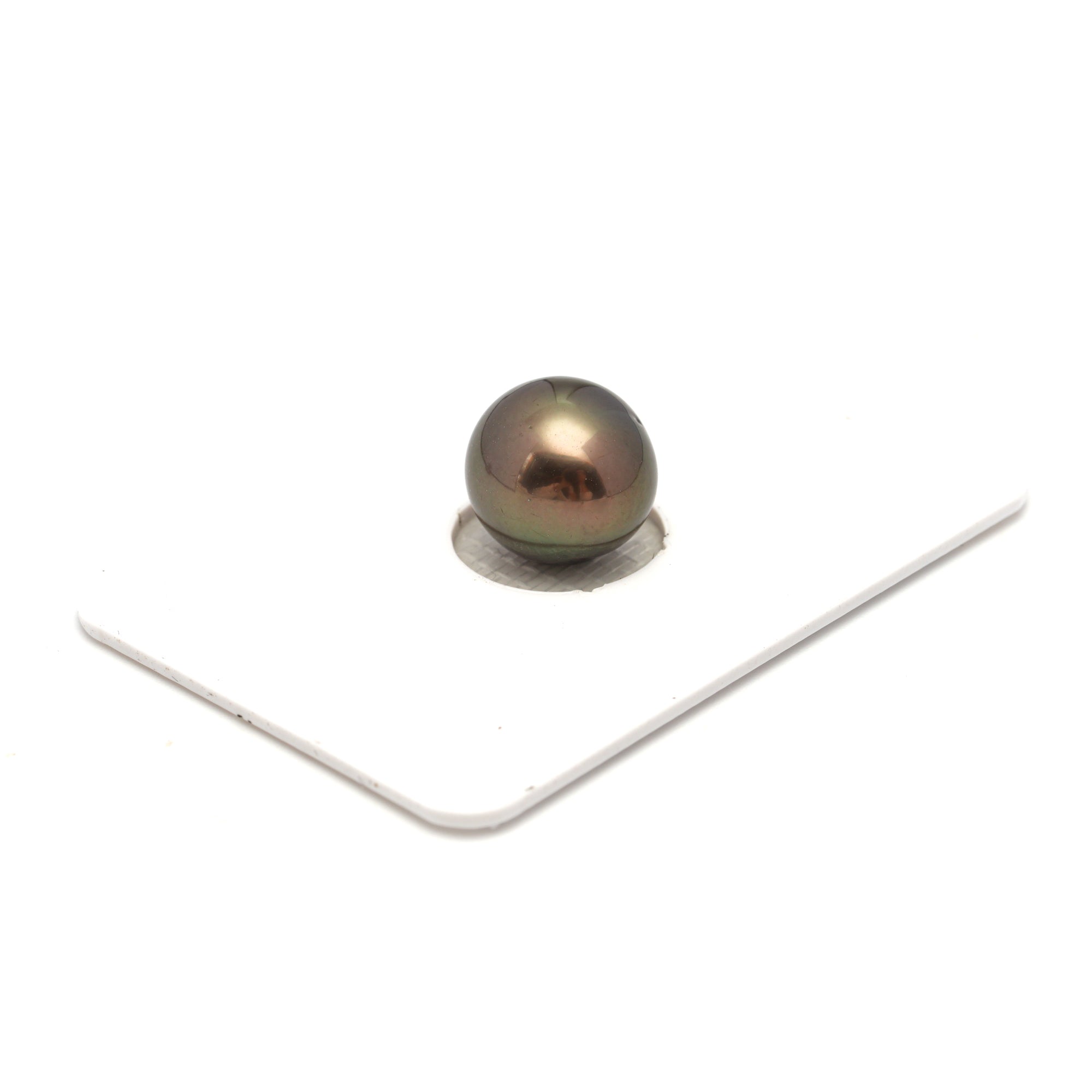 1pcs Olive Green 10.8mm - NR AAA/AA Quality Tahitian Pearl Single LP2310 HL4