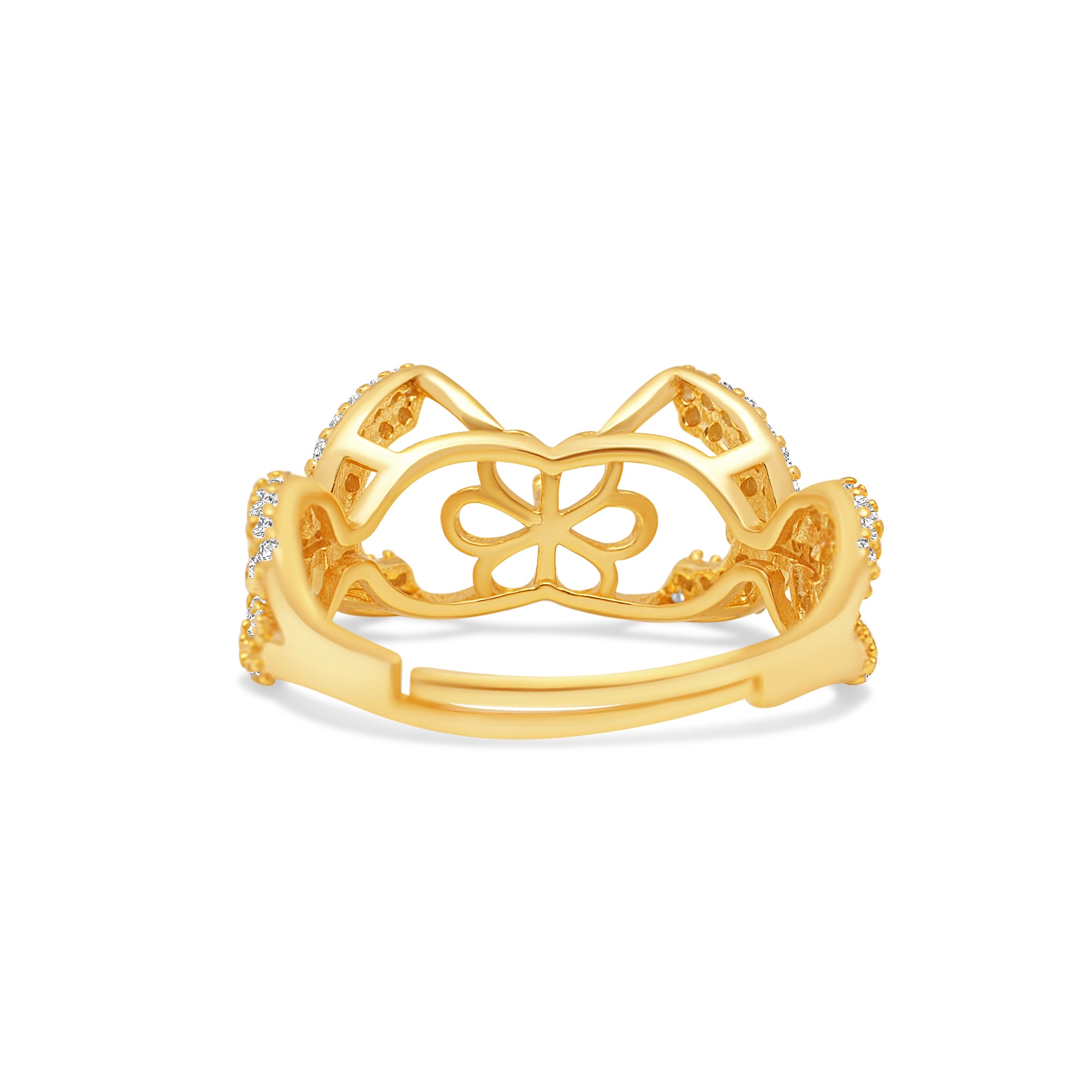 Adjustable Ring 925 Silver for pearl SC493G/SC493