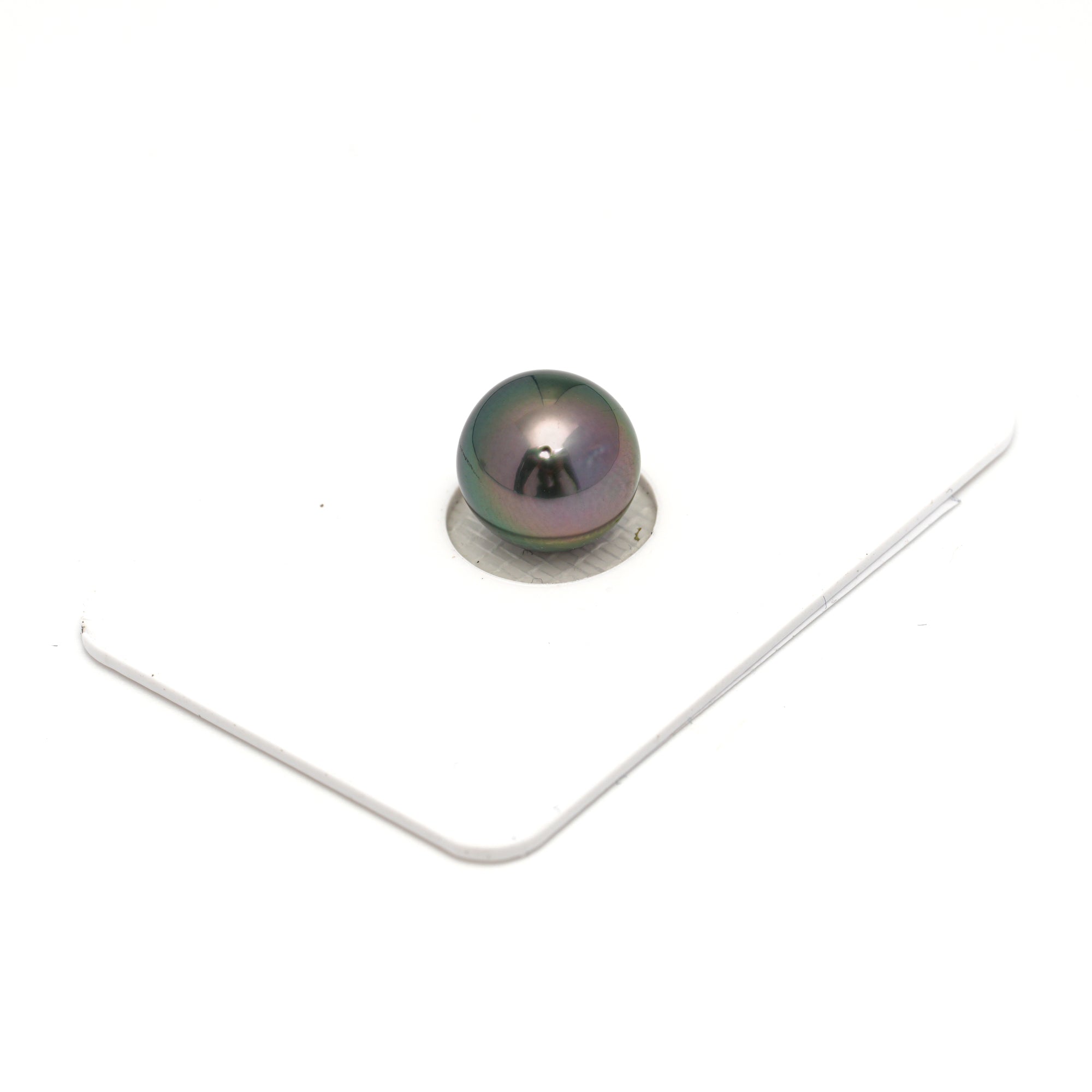 1pcs "High Luster" Peacock 10.4mm - NR AAA/AA Quality Tahitian Pearl Single LP2225 OR12