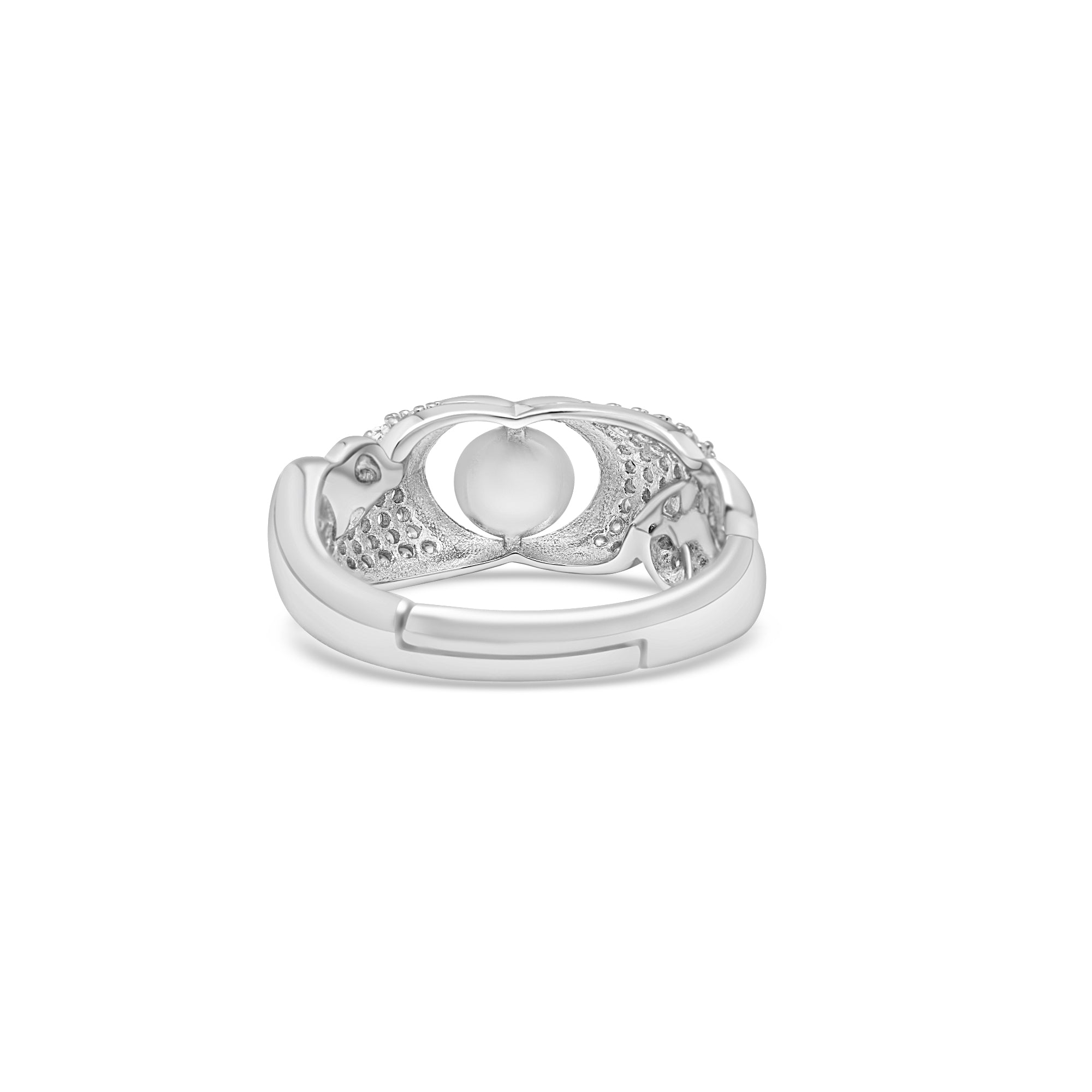 Adjustable Ring 925 Silver for Pearl SC494/SC494G