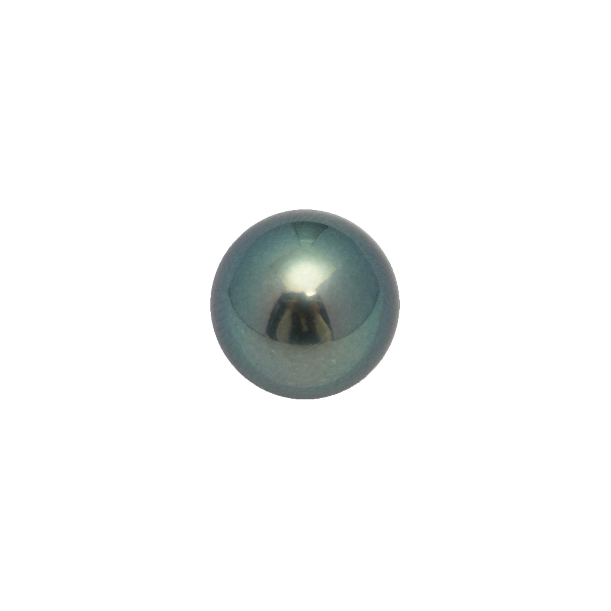 1pcs "High Luster" Green 10.3mm - SR AAA/AA Quality Tahitian Pearl Single LP2226 OR12