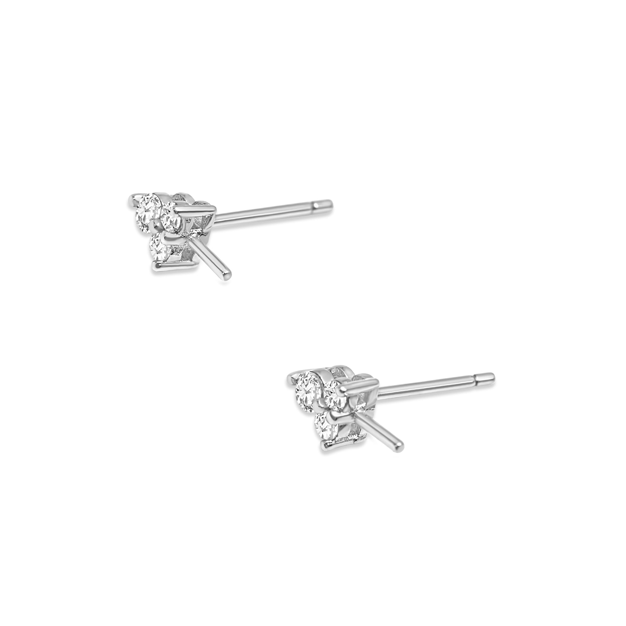Studs Earring Bails 925 Silver for Pearl SC516