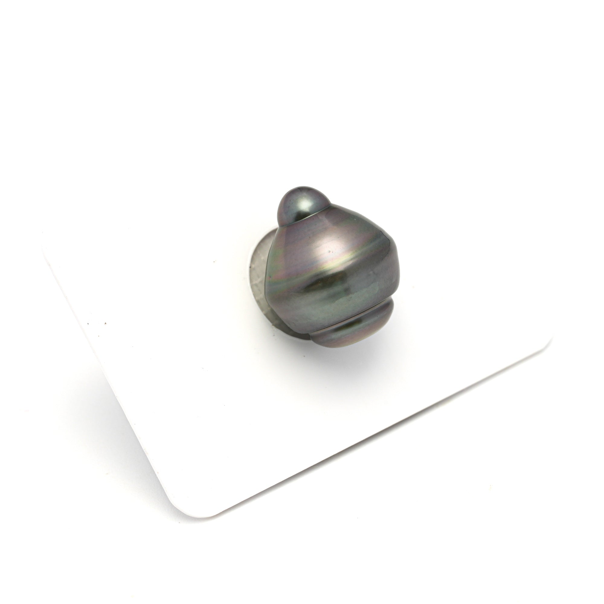 1pcs Green 13.9mm - CL/SB AAA Quality Tahitian Pearl Single LP2319 HL4