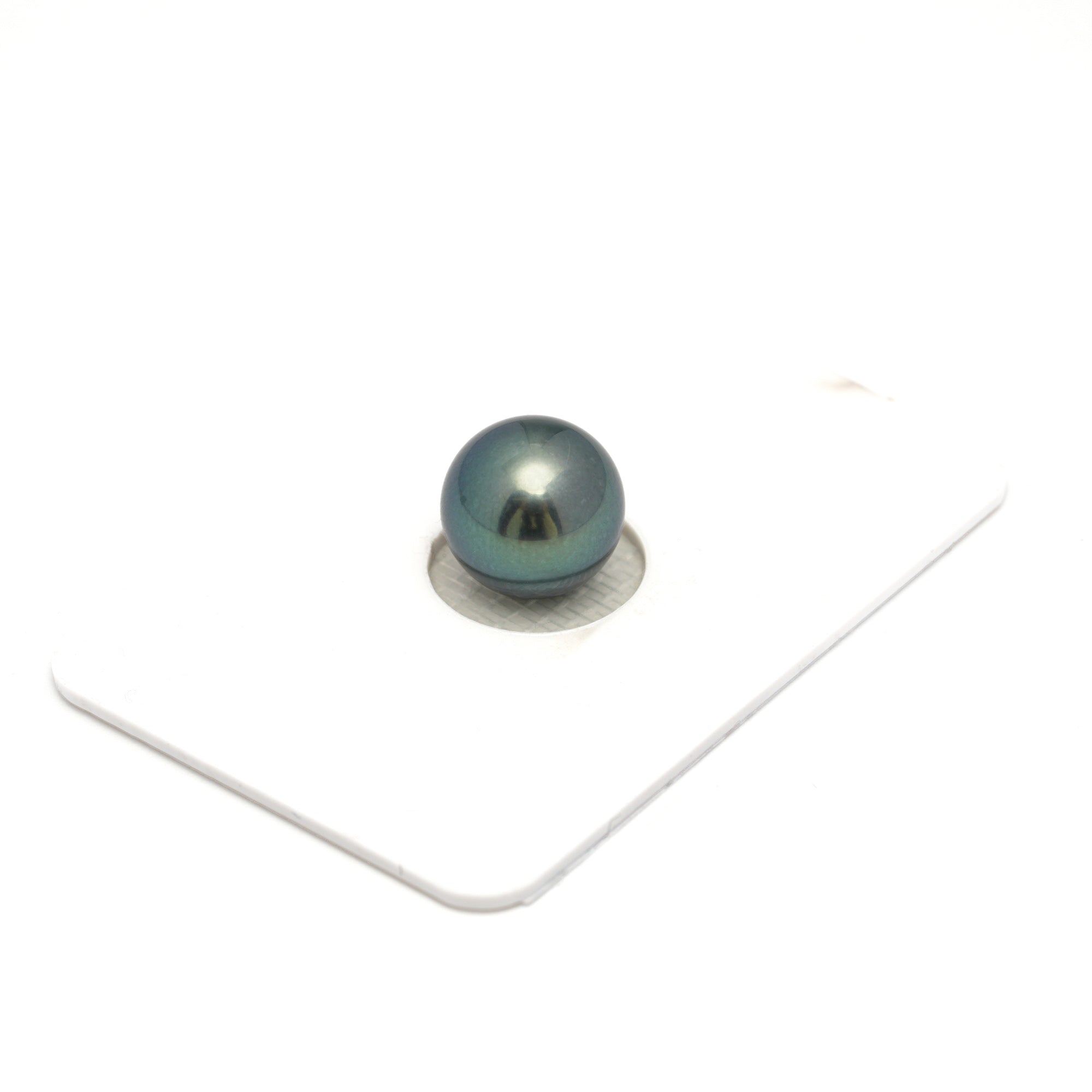 1pcs "High Luster" Green 10.3mm - SR AAA/AA Quality Tahitian Pearl Single LP2226 OR12
