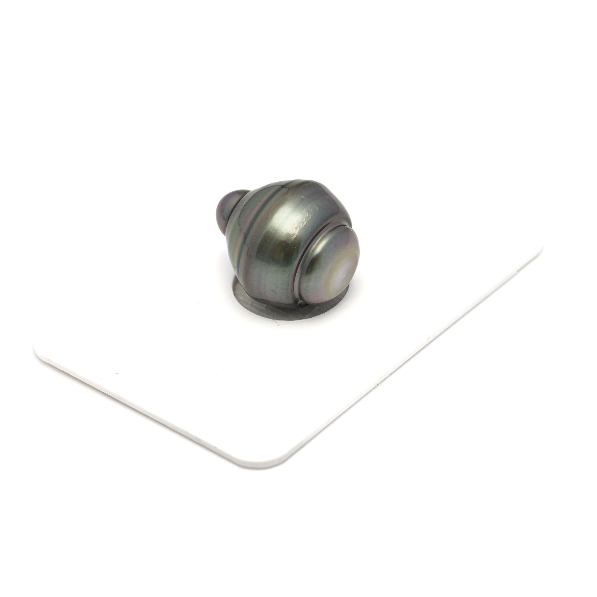 1pcs Green 13.9mm - CL/SB AAA Quality Tahitian Pearl Single LP2319 HL4
