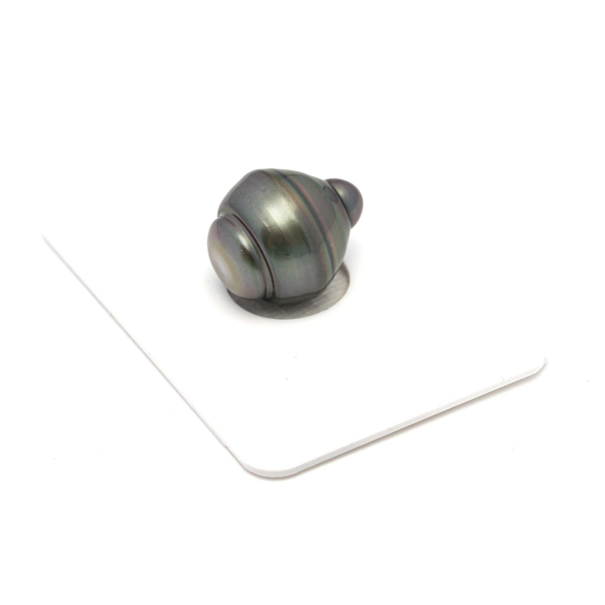 1pcs Green 13.9mm - CL/SB AAA Quality Tahitian Pearl Single LP2319 HL4