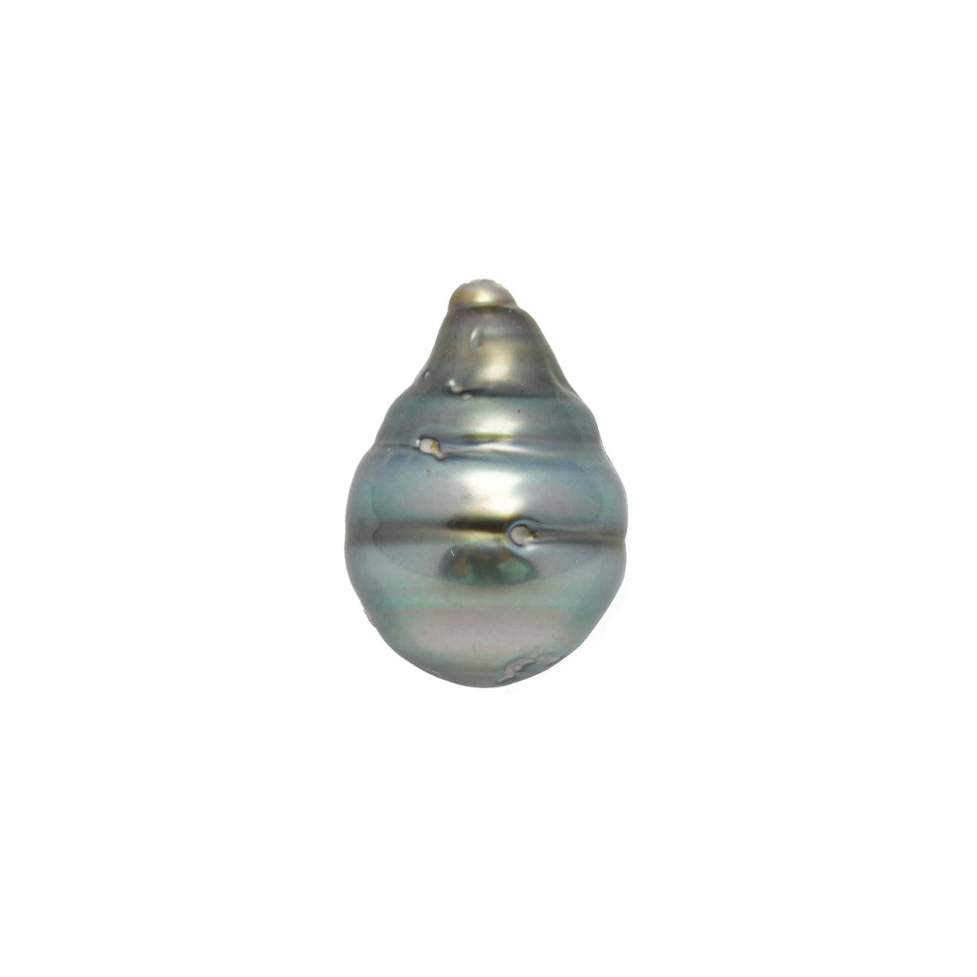 1pcs Light Blue 11.8mm - CL/SB AA Quality Tahitian Pearl Single LP2317 HL4