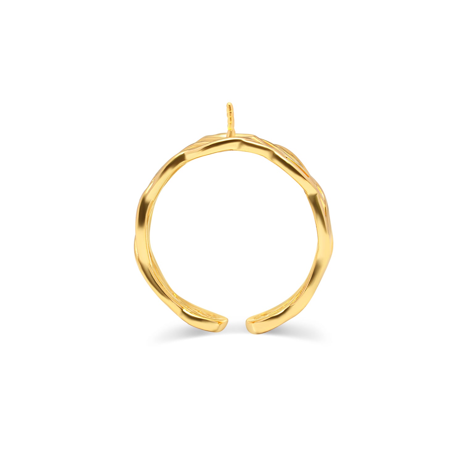 Adjustable Ring 925 Silver for pearl SC399G