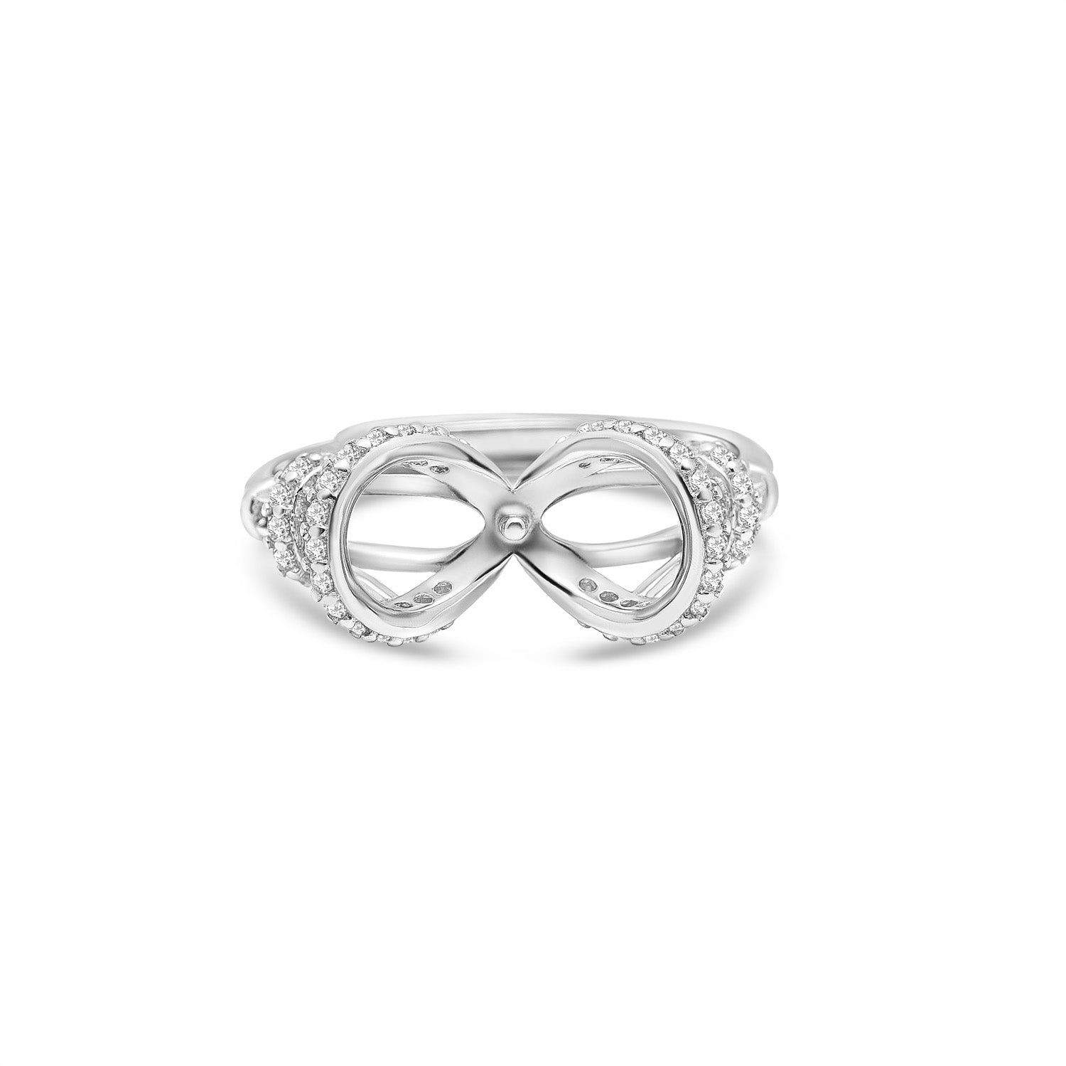 Adjustable Ring 925 Silver for pearl SC256