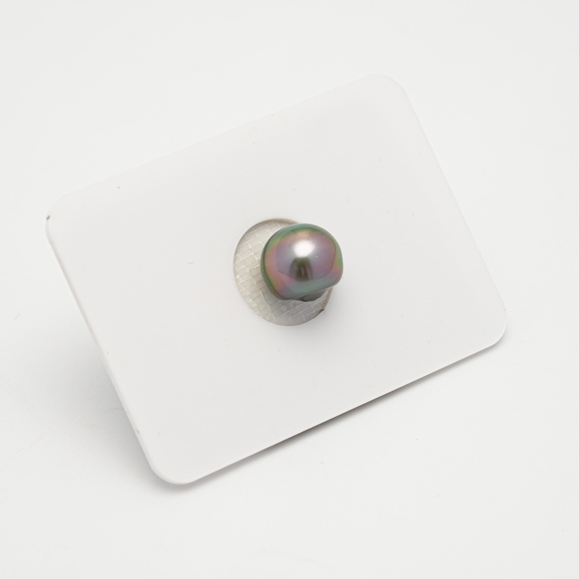 1pcs "High Luster" Green Cherry 9.1mm - SB AAA Quality Tahitian Pearl Single LP2150 OR10