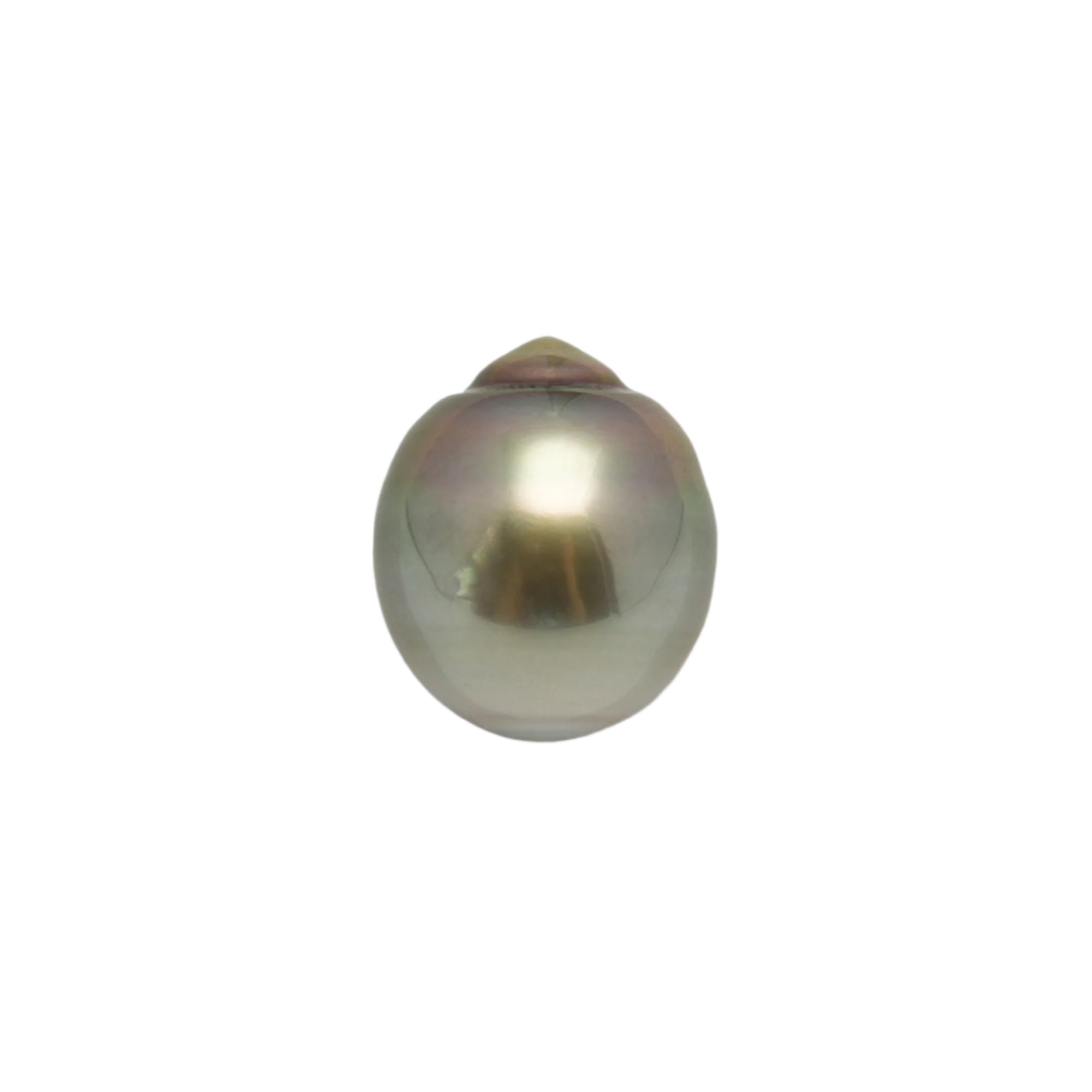 1pcs Light Green 12.5mm - SB AAA Quality Tahitian Pearl Single LP2119 OR10