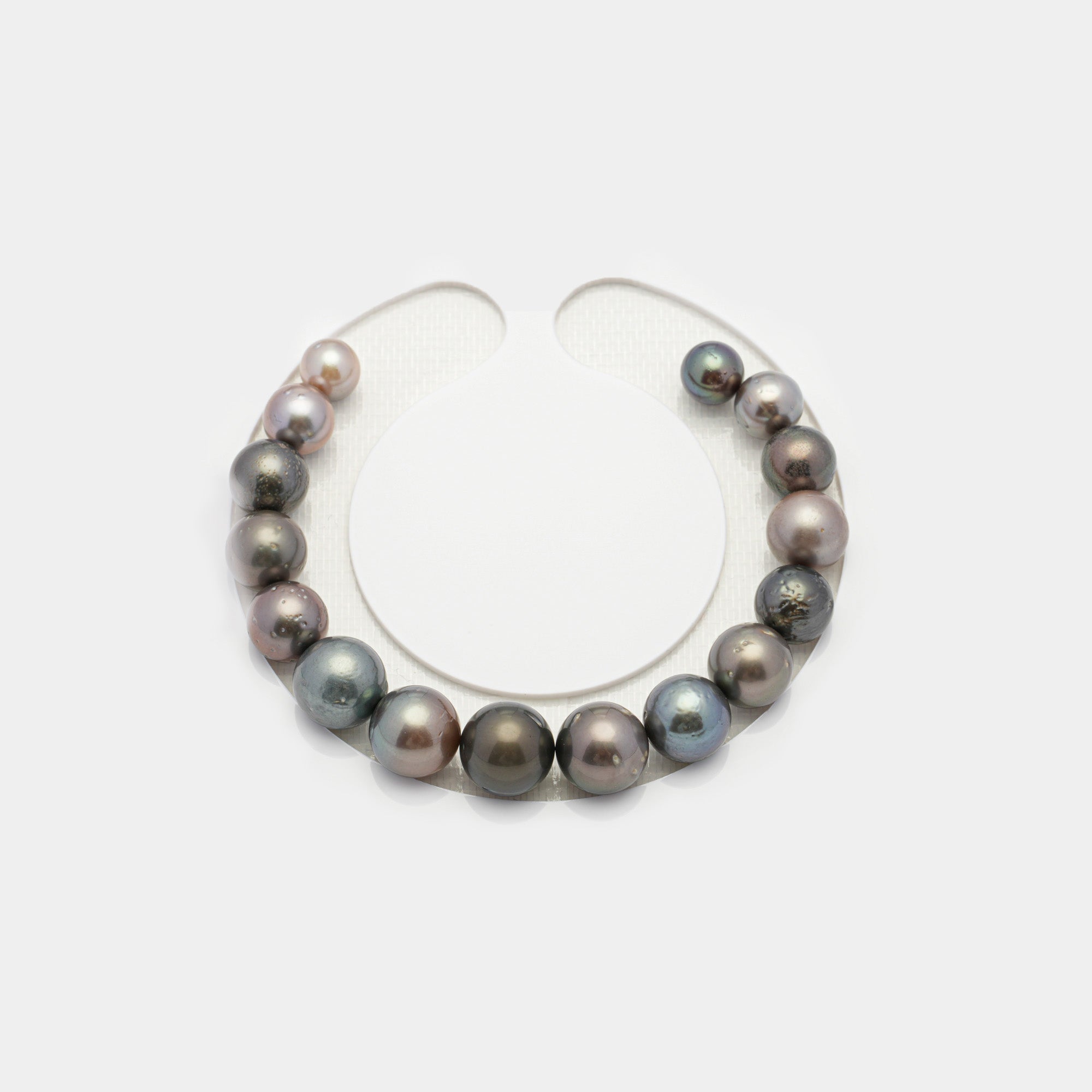 16pcs Multicolor 7-10mm - SR A Quality Tahitian Pearl Bracelet BR1744 TH2.4.9