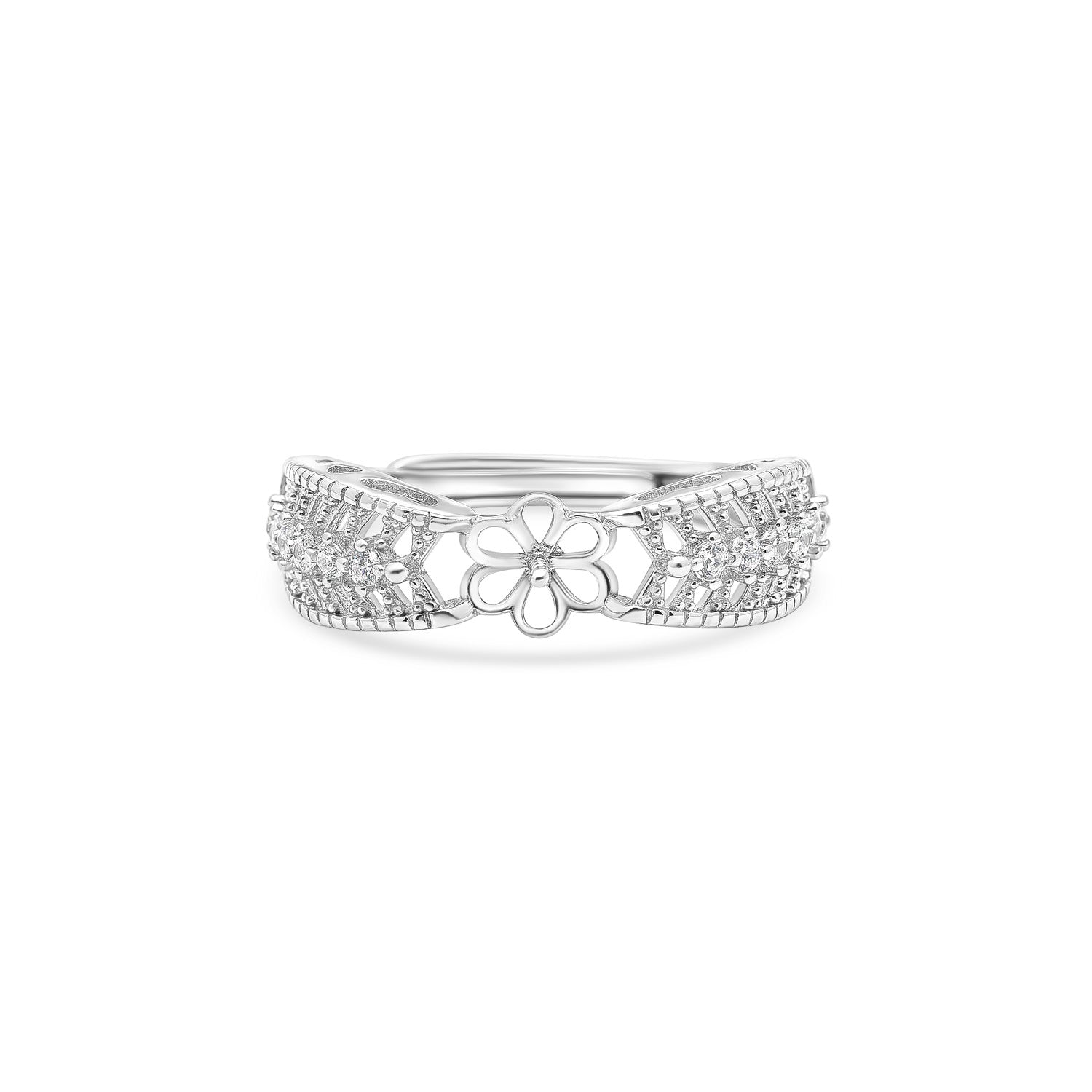 Adjustable Ring 925 Silver for pearl SC257/SC257G