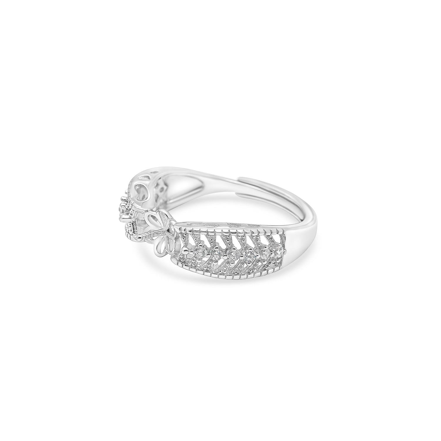 Adjustable Ring 925 Silver for pearl SC257/SC257G