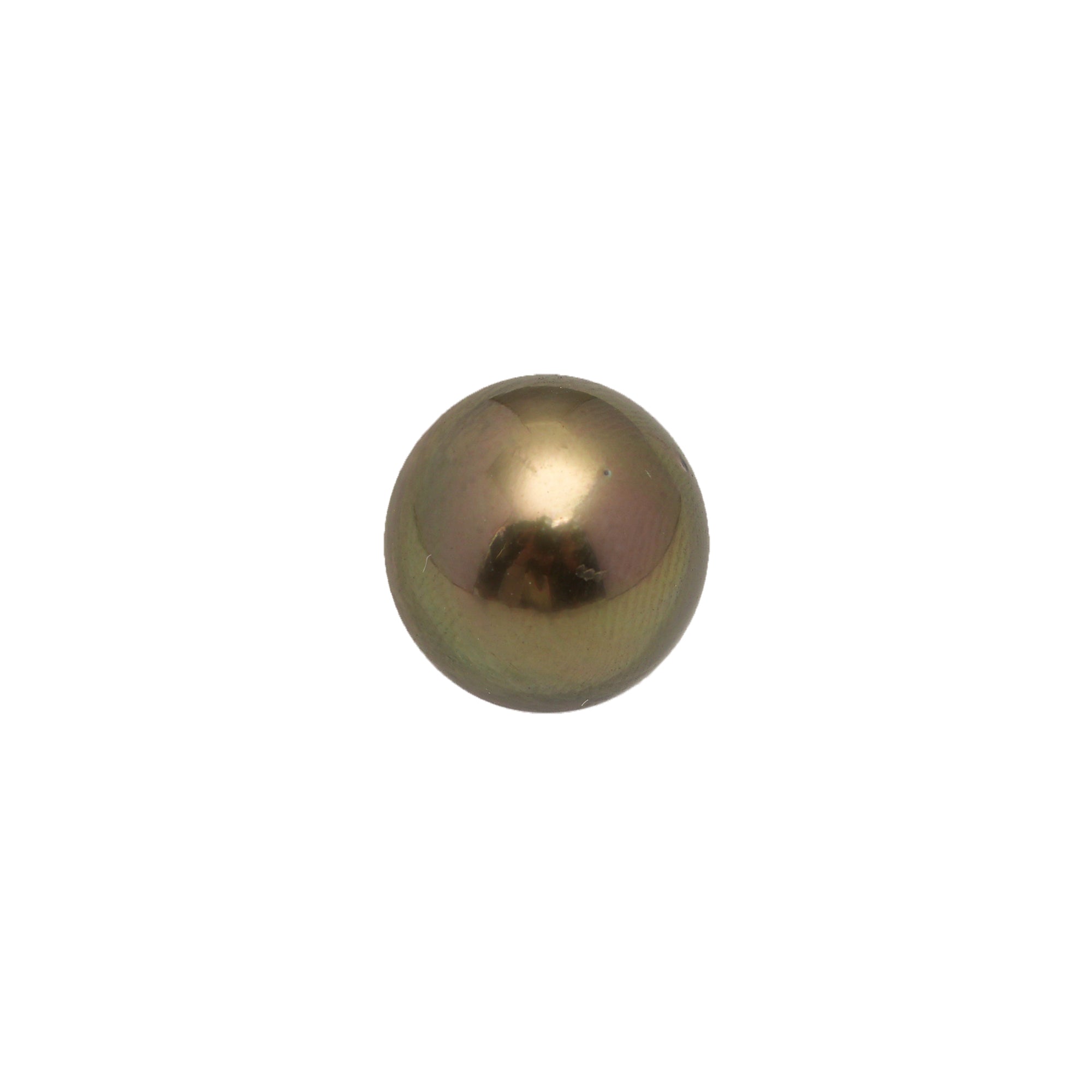 1pcs "High Luster" Brown 13.1mm - NR AAA/AA Quality Tahitian Pearl Single LP2435 LP1