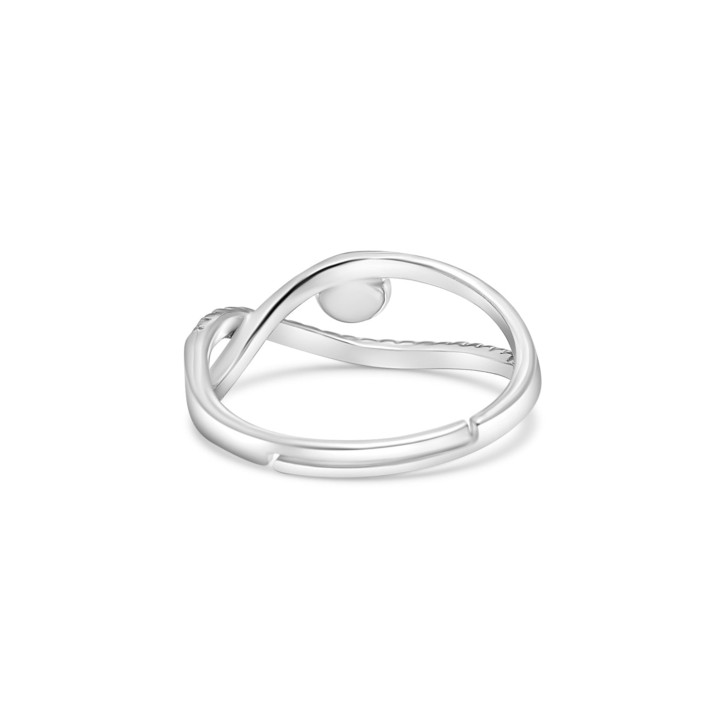 Adjustable Ring 925 Silver for pearl SC258