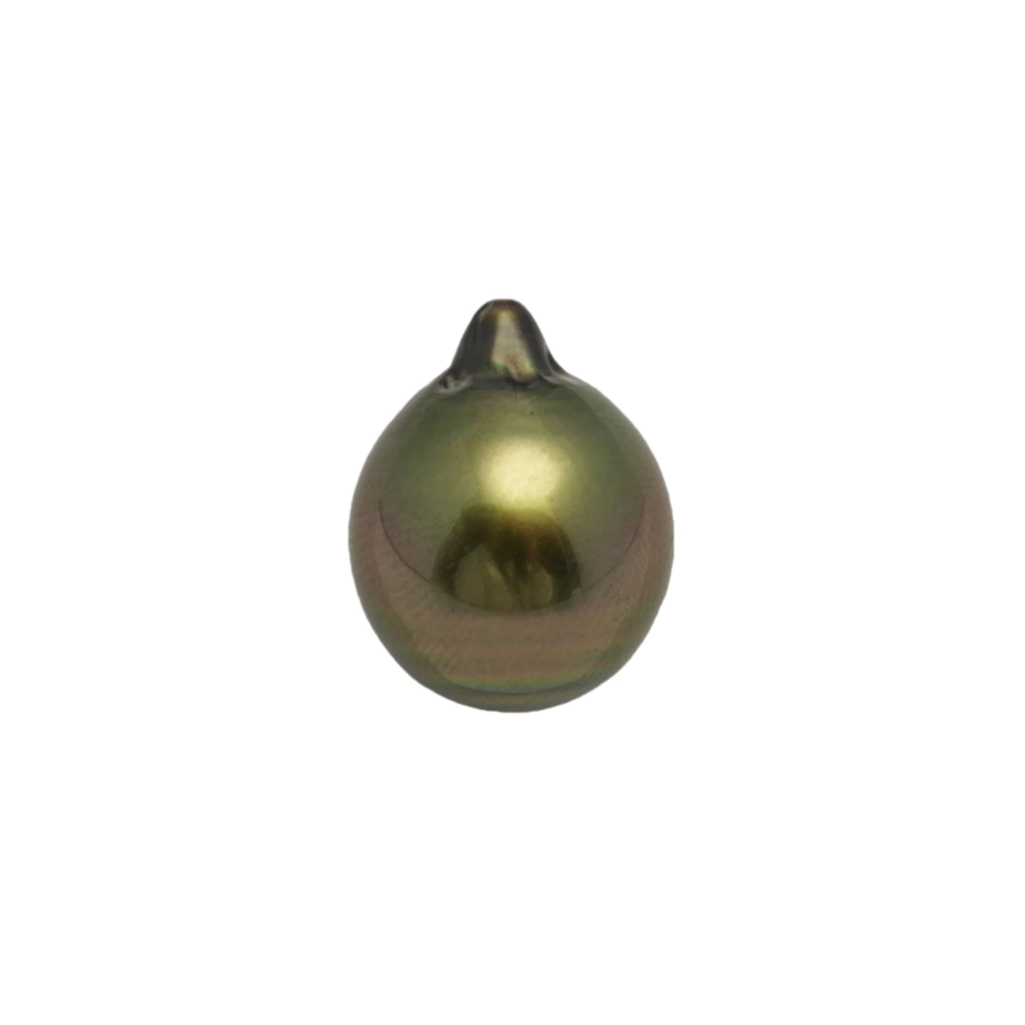 1pcs Golden Green 12.3mm - SB AAA Quality Tahitian Pearl Single LP2038 OR7