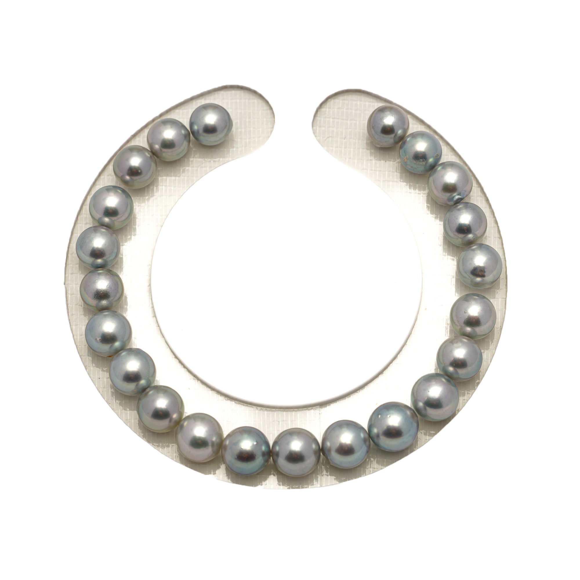 22pcs Akoya Pearl Silver Mix 7-7.8mm - SR/NR AA Quality Bracelet AKBR2411 CMA1