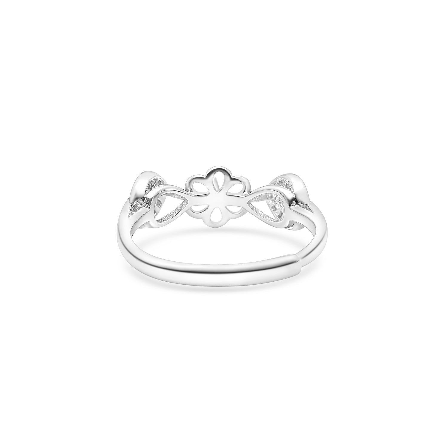 Adjustable Ring 925 Silver for pearl SC263