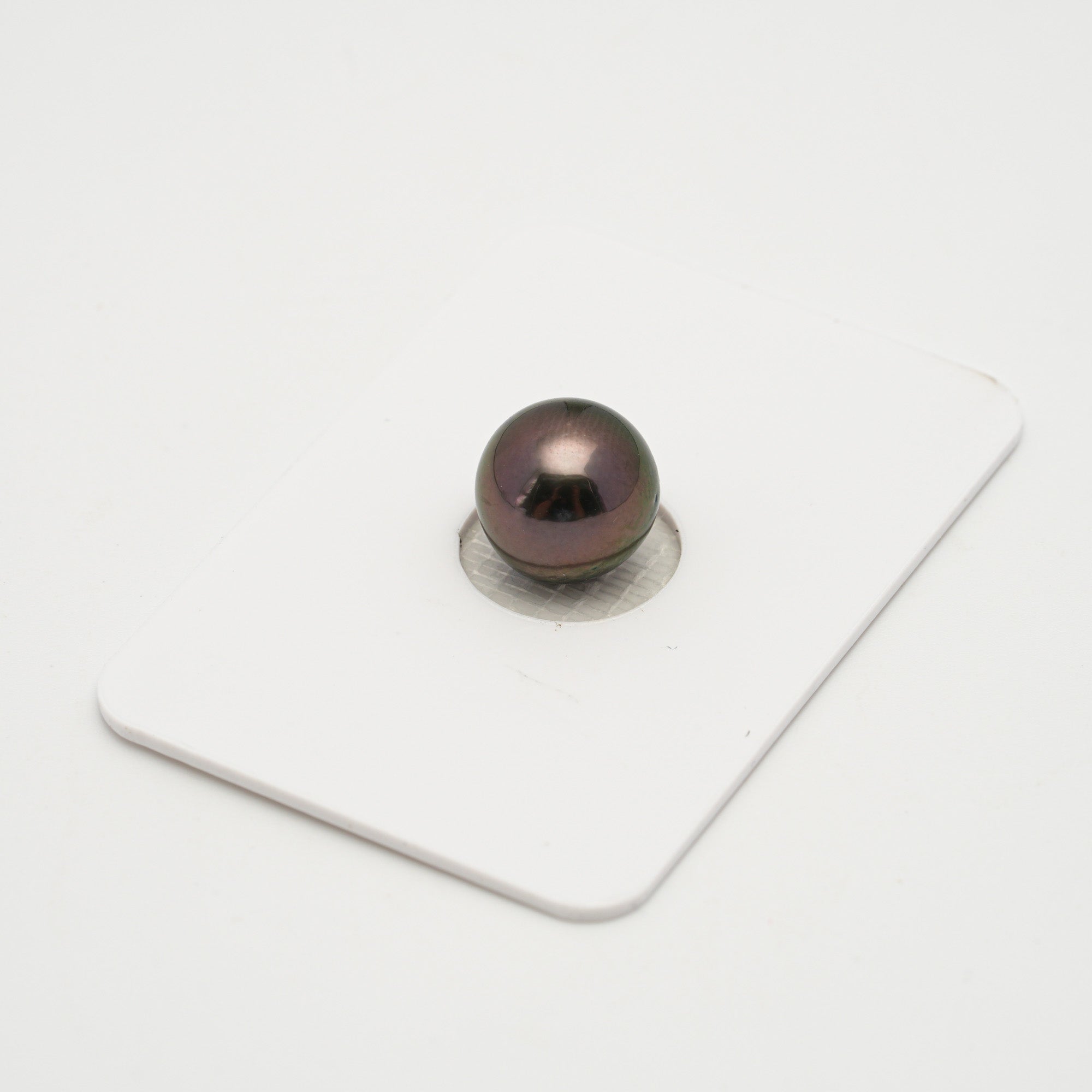 1pcs "High Luster" Green Cherry 10mm - SR AA/AAA Quality Tahitian Pearl Single LP2125 OR10