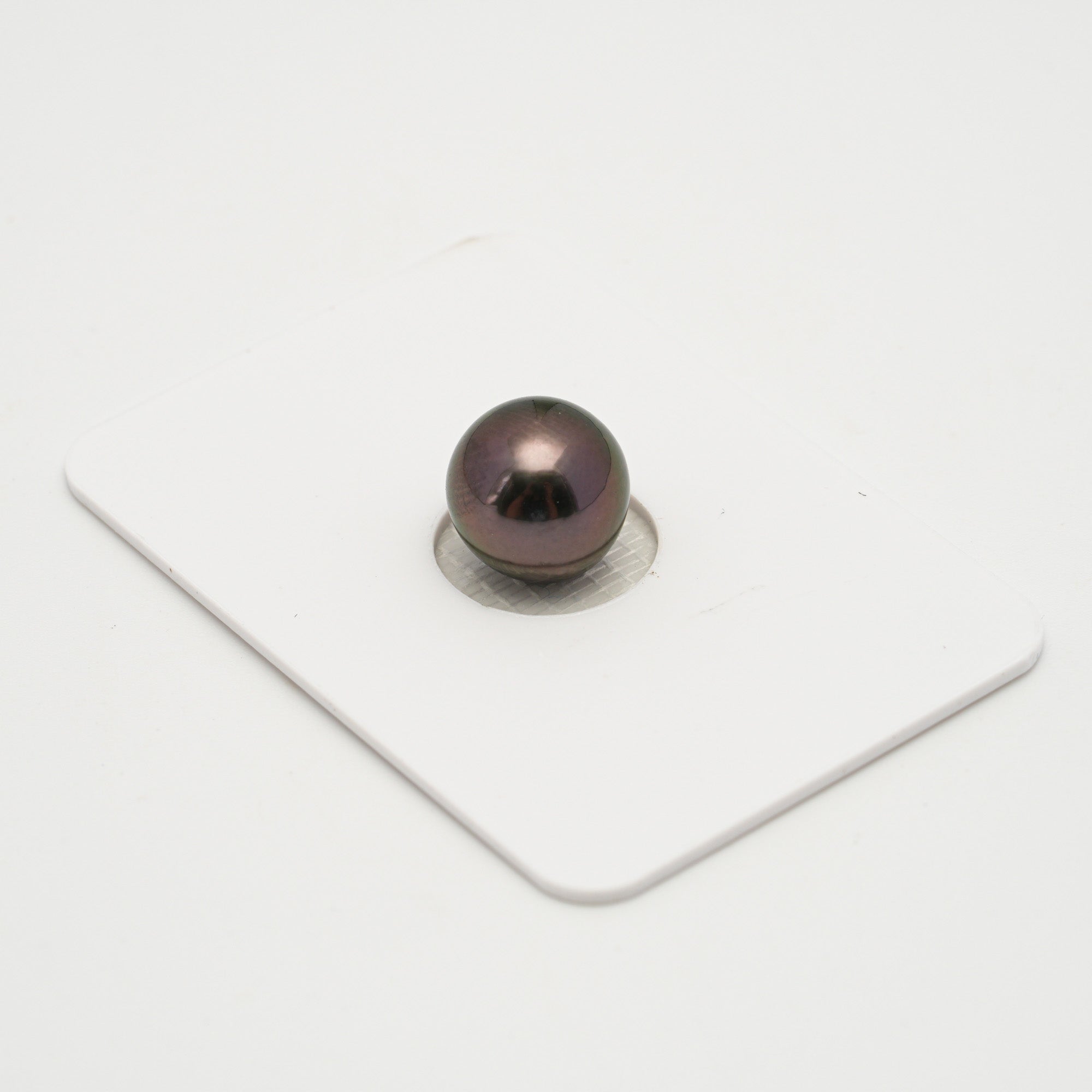 1pcs "High Luster" Green Cherry 10mm - SR AA/AAA Quality Tahitian Pearl Single LP2125 OR10