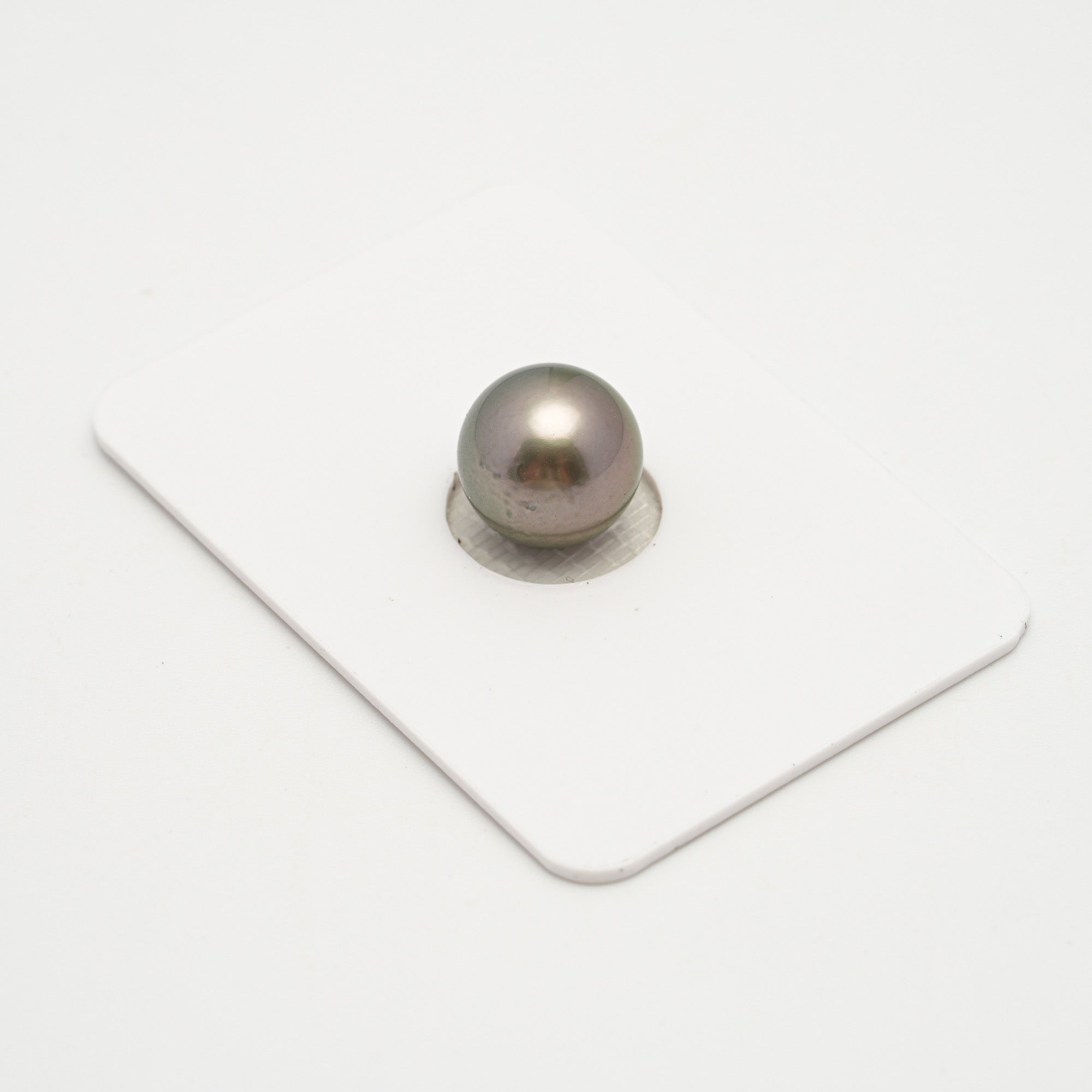 1pcs Green Cherry 10.5mm - RSR AAA/AA Quality Tahitian Pearl Single LP2065 OR6