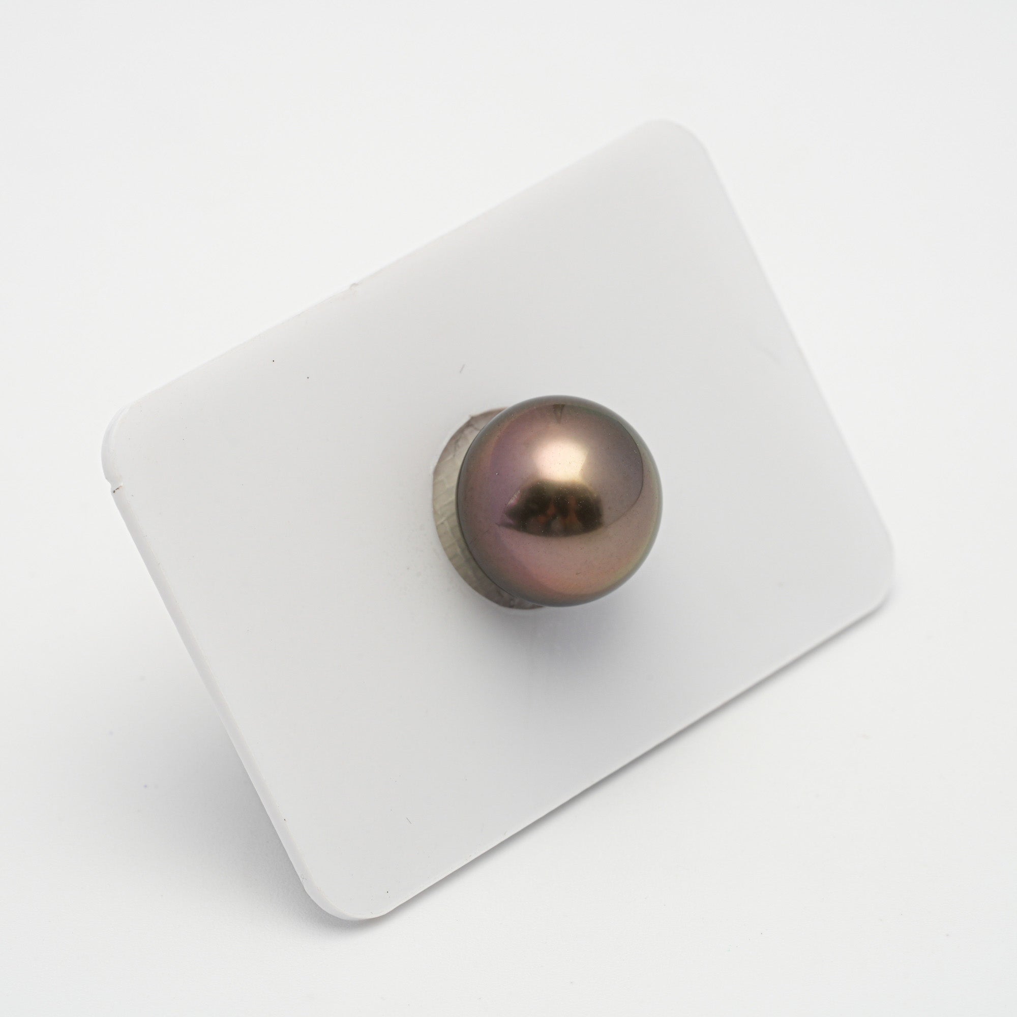 1pcs "High Luster" Cherry 12.6mm - NR AAA/TOP Quality Tahitian Pearl Single LP1757