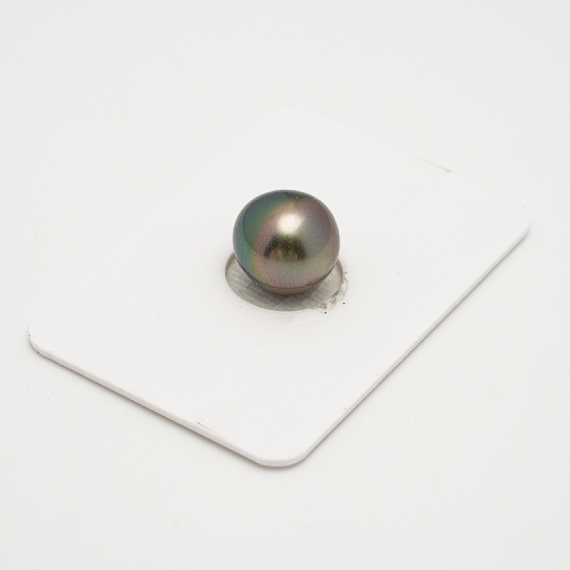 1pcs "Top Luster" Green 11mm - SB AAA Quality Tahitian Pearl Single LP2012 OR6