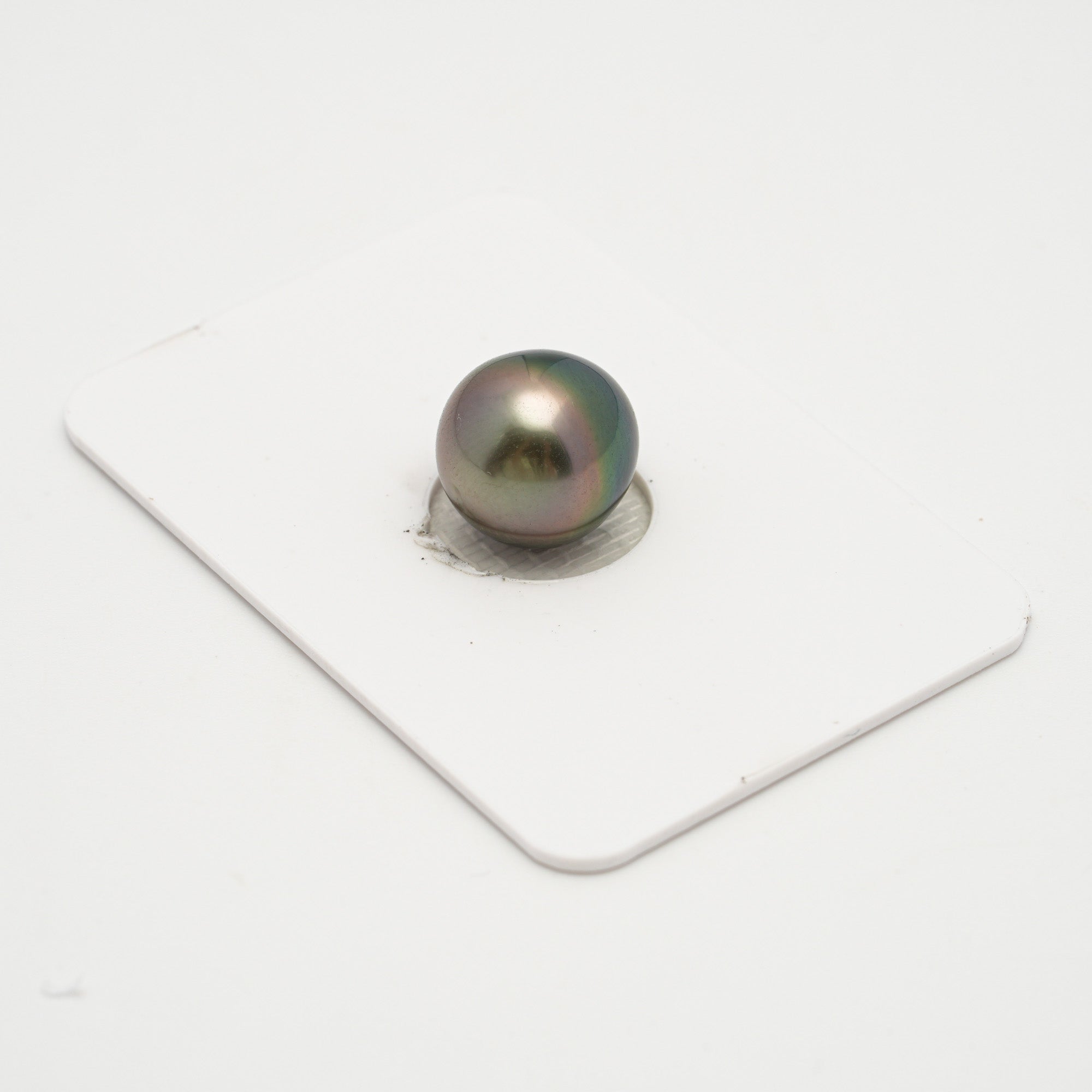 1pcs "Top Luster" Green 11mm - SB AAA Quality Tahitian Pearl Single LP2012 OR6