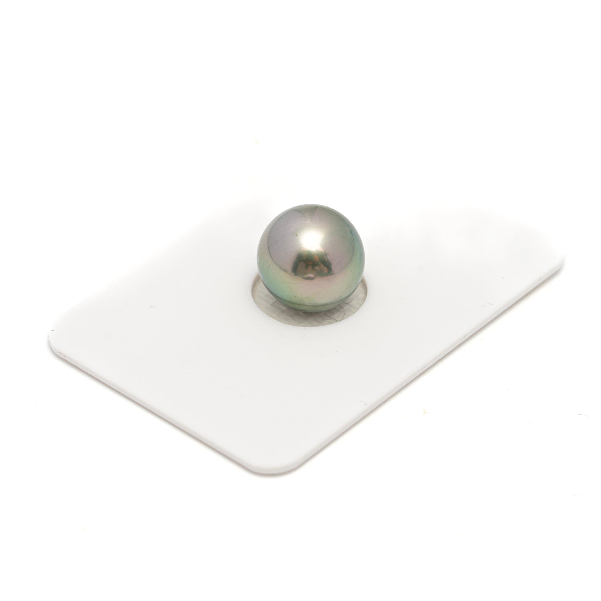 1pcs Light Green 11.4mm - SR AAA Quality Tahitian Pearl Single LP2257 OR12