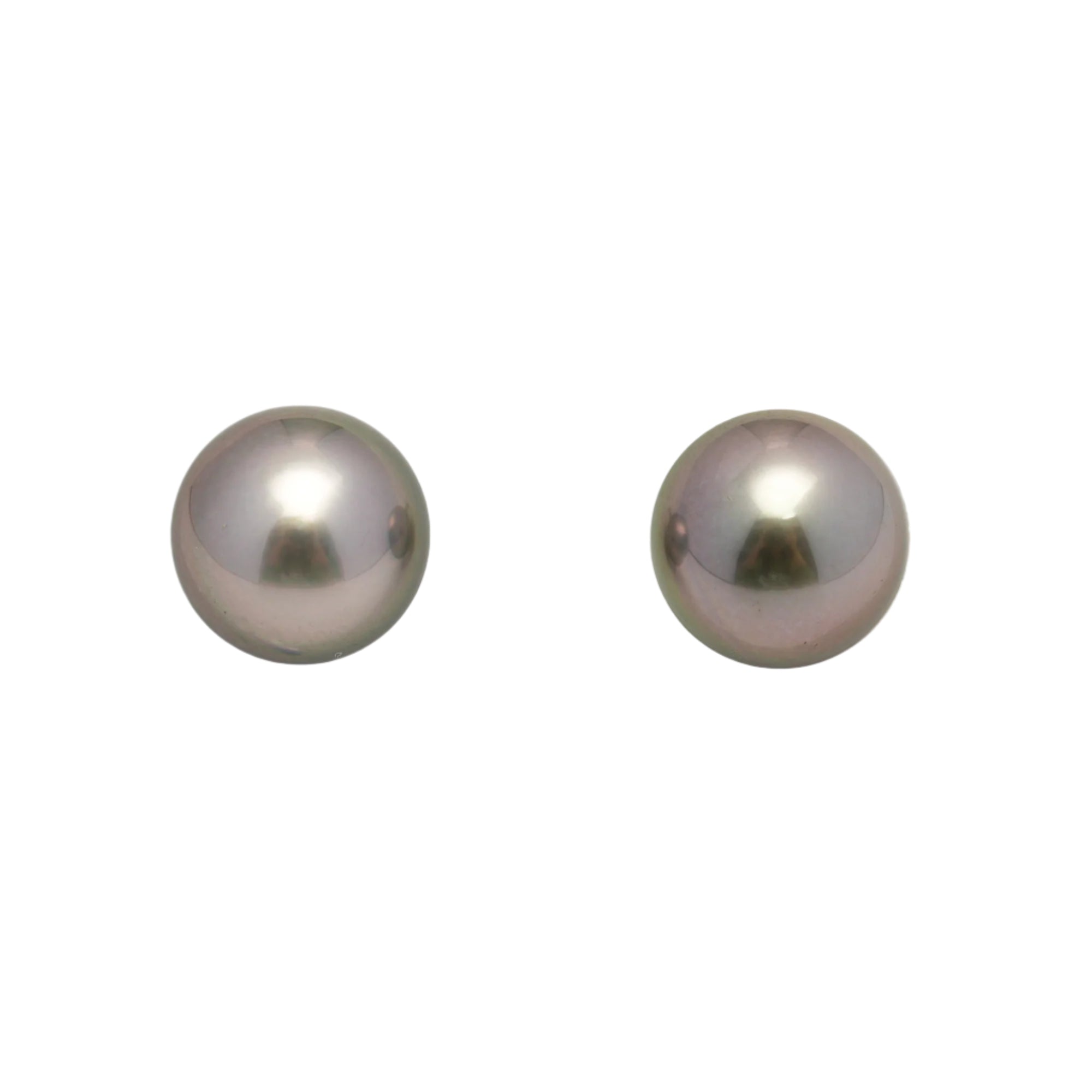 2pcs Cherry 10.6mm - SR/NR AAA Quality Tahitian Pearl Pair ER1635 OR11