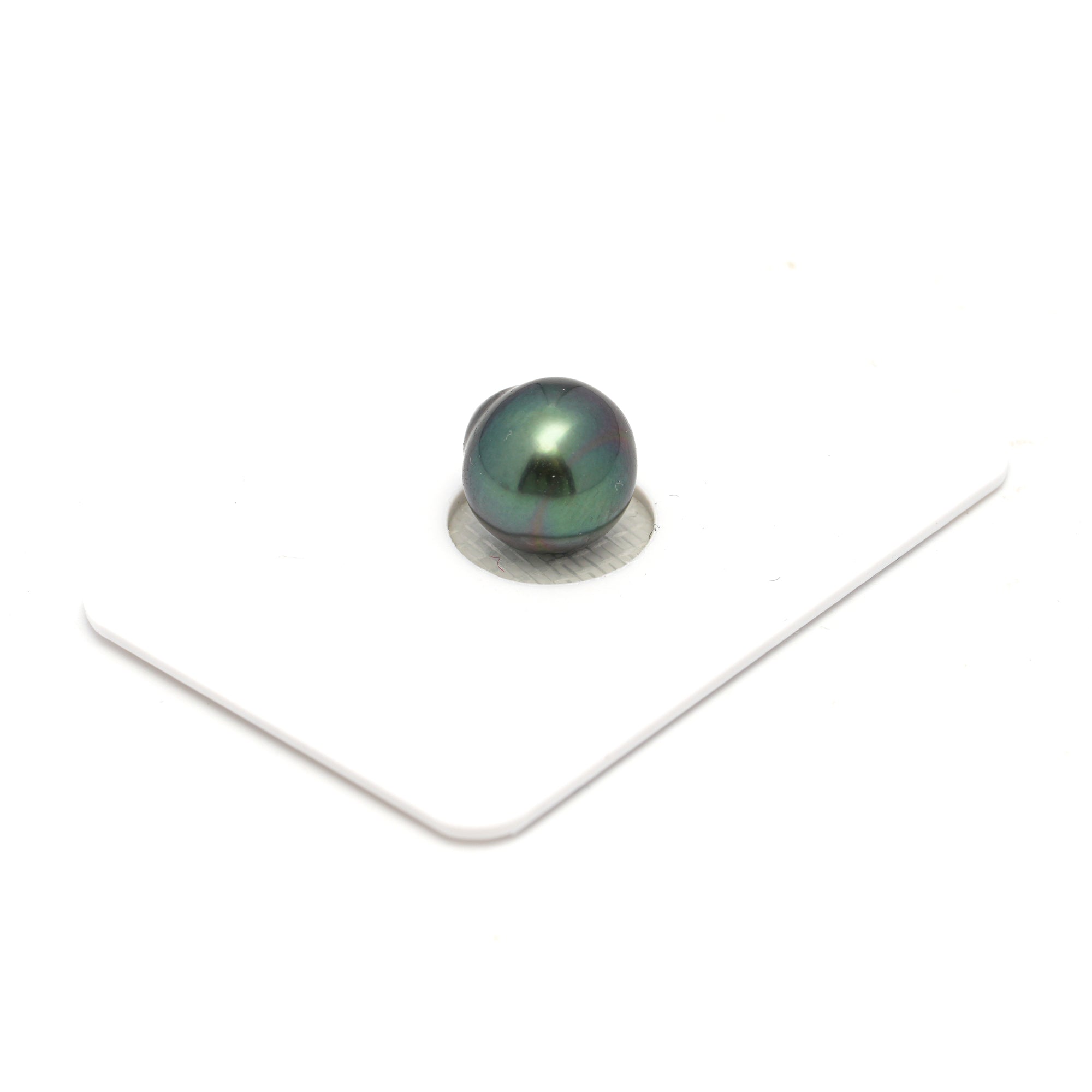 1pcs Green 10.5mm - SB TOP/AAA Quality Tahitian Pearl Single LP2282 HL4