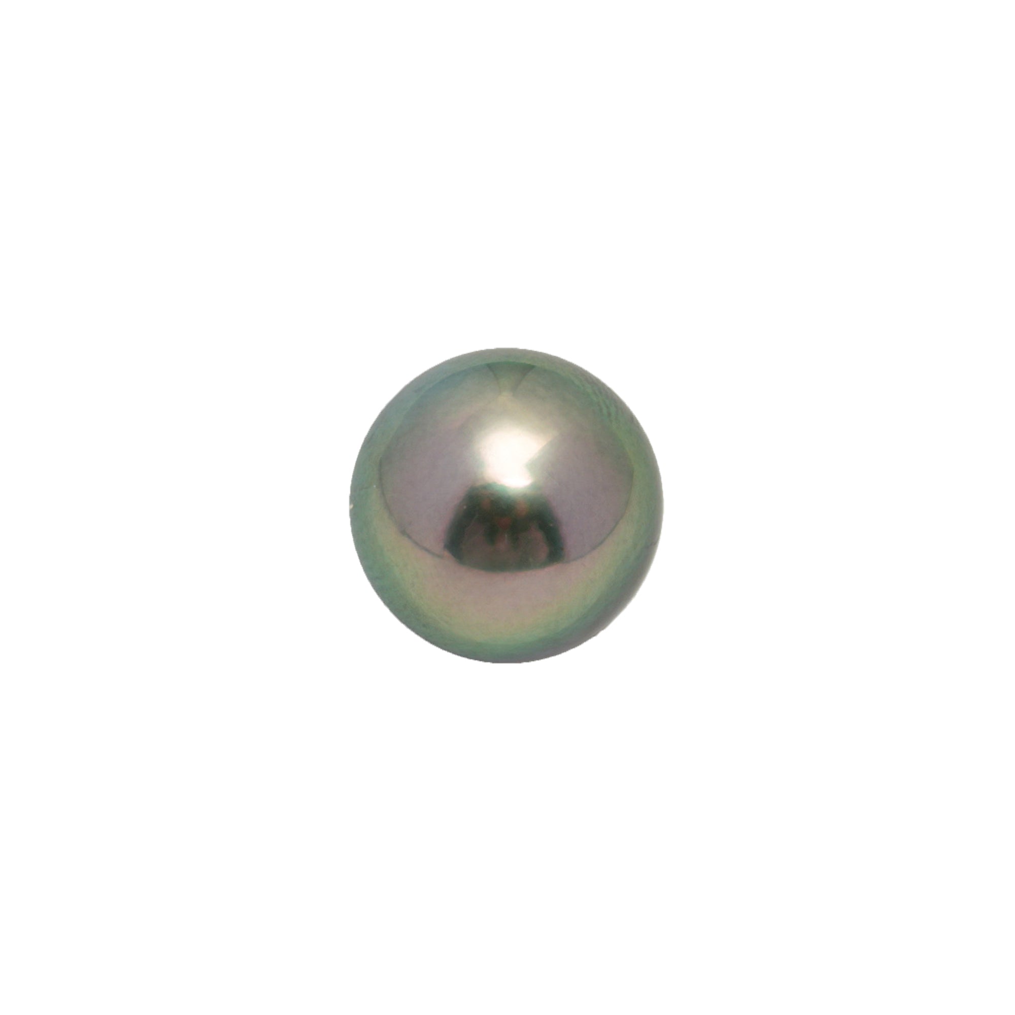 1pcs "High Luster" Light Green 12.4mm - RSR AAA/AA Quality Tahitian Pearl Single LP2265 OR12