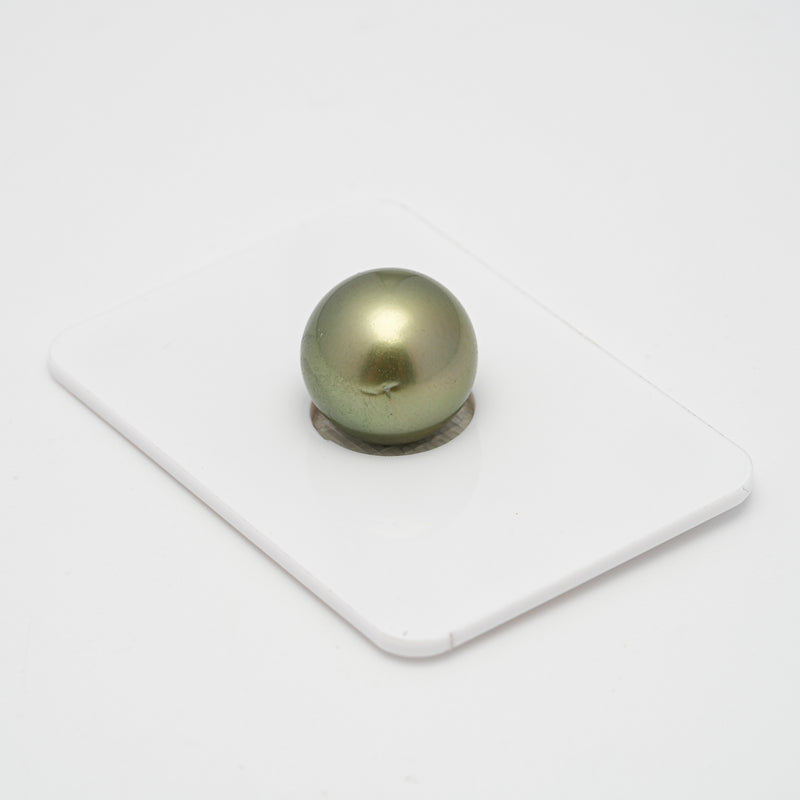 1pcs Apple Green 13.3mm - RSR AAA/AA Quality Tahitian Pearl Single LP1533