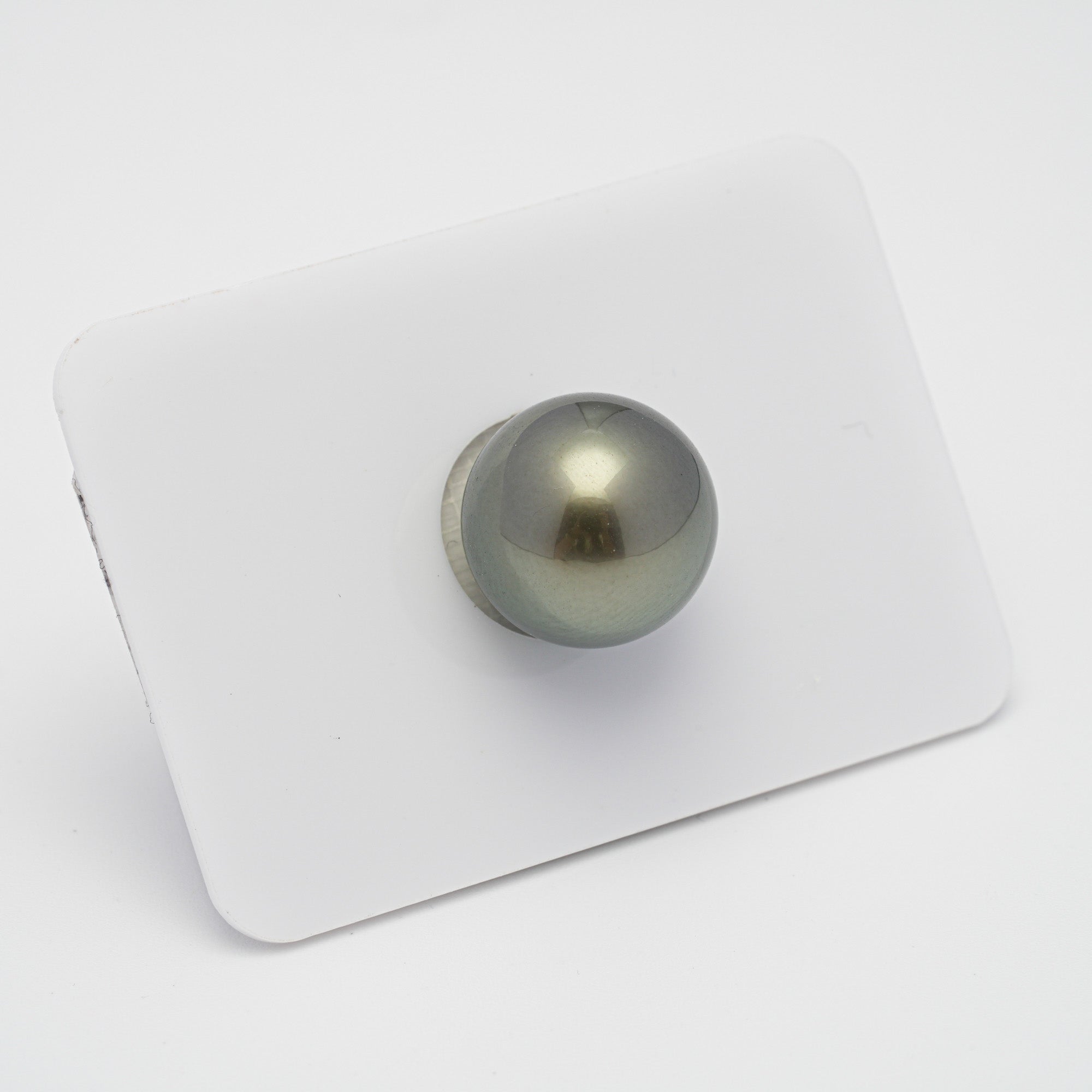 1pcs Light Green 13.2mm - RSR AAA Quality Tahitian Pearl Single LP1787 RIO1