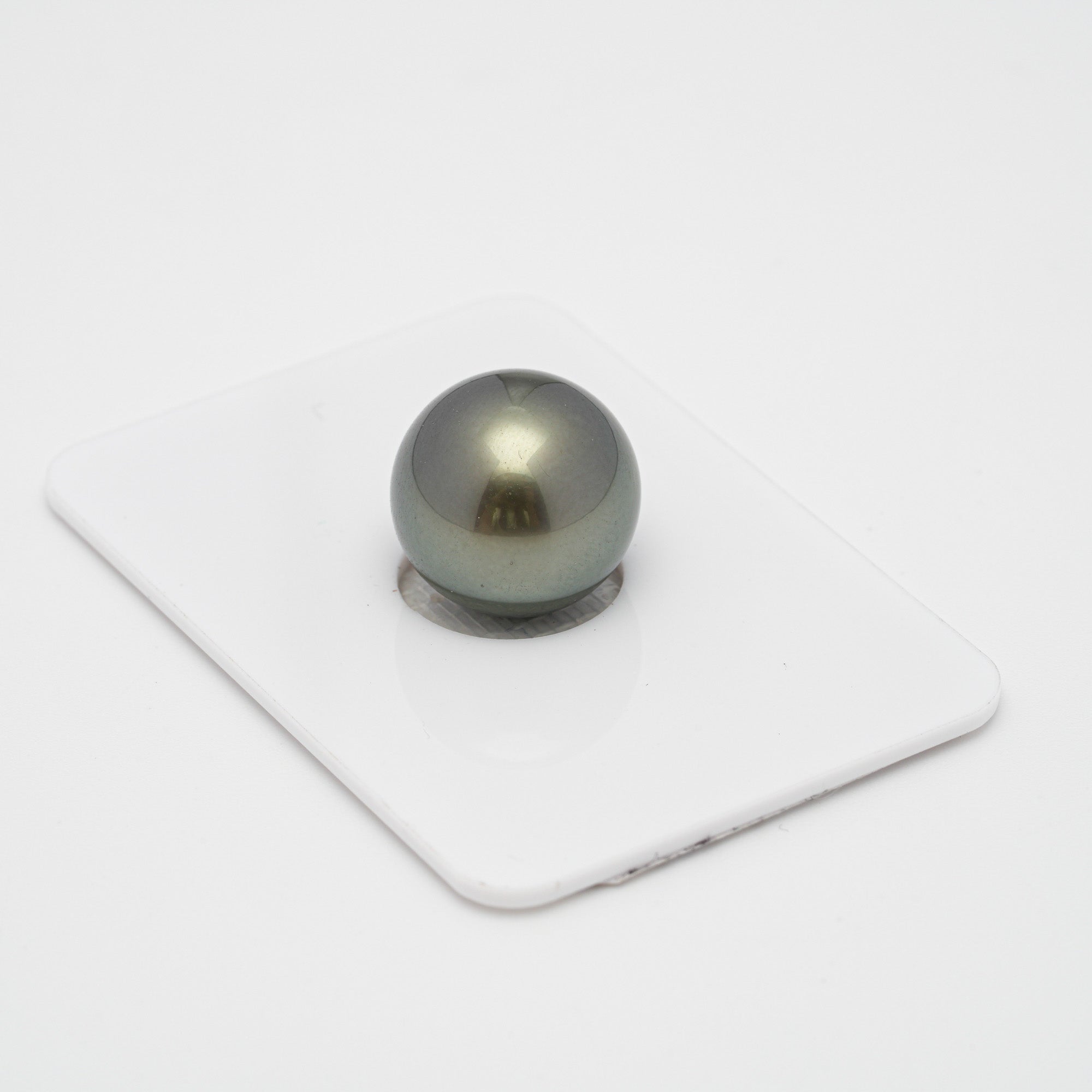 1pcs Light Green 13.2mm - RSR AAA Quality Tahitian Pearl Single LP1787 RIO1