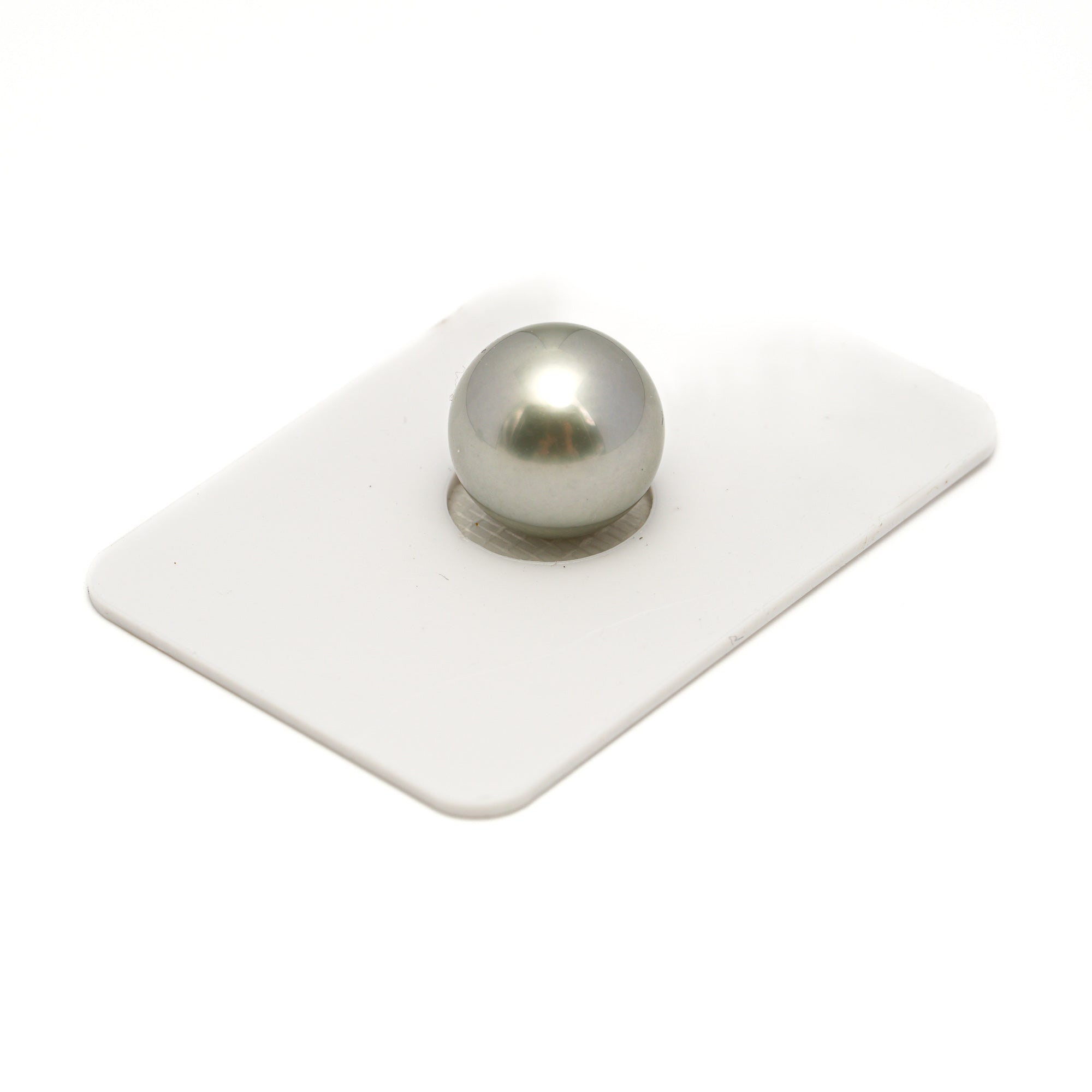 1pcs "High Luster" Silver 12.8mm - RSR AAA Quality Tahitian Pearl Single LP2397 OR6
