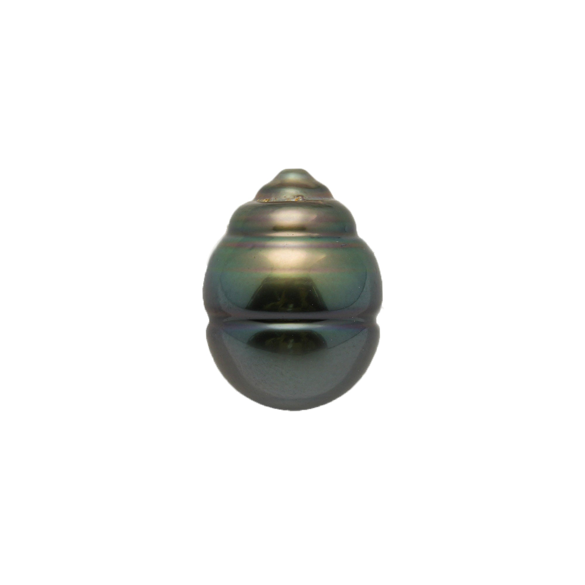 1pcs "Mid Luster" Green 11.4mm - CL AAA/AA Quality Tahitian Pearl Single LP2569 LP4