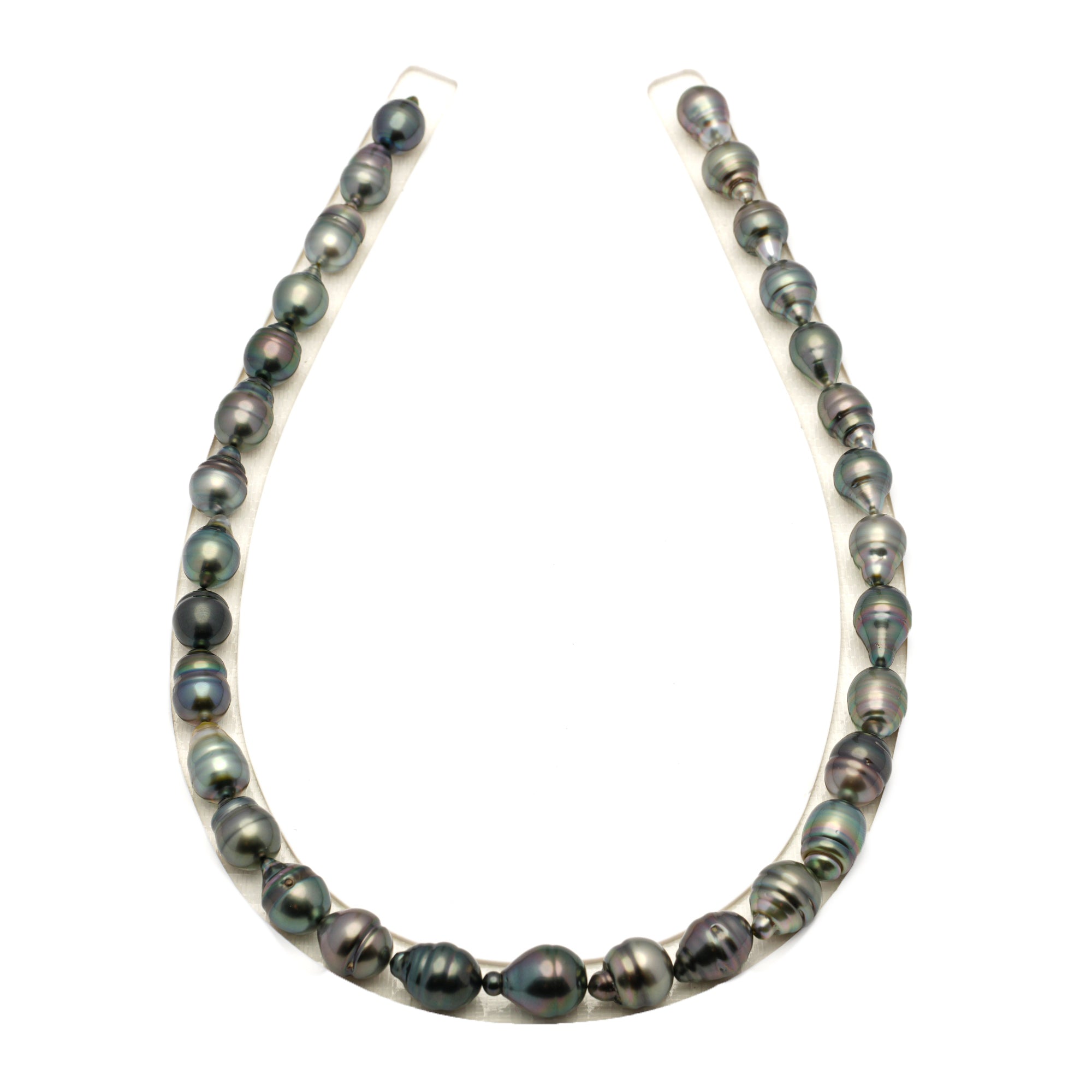 31pcs Tahitian Pearl Necklace NL1798 LP4