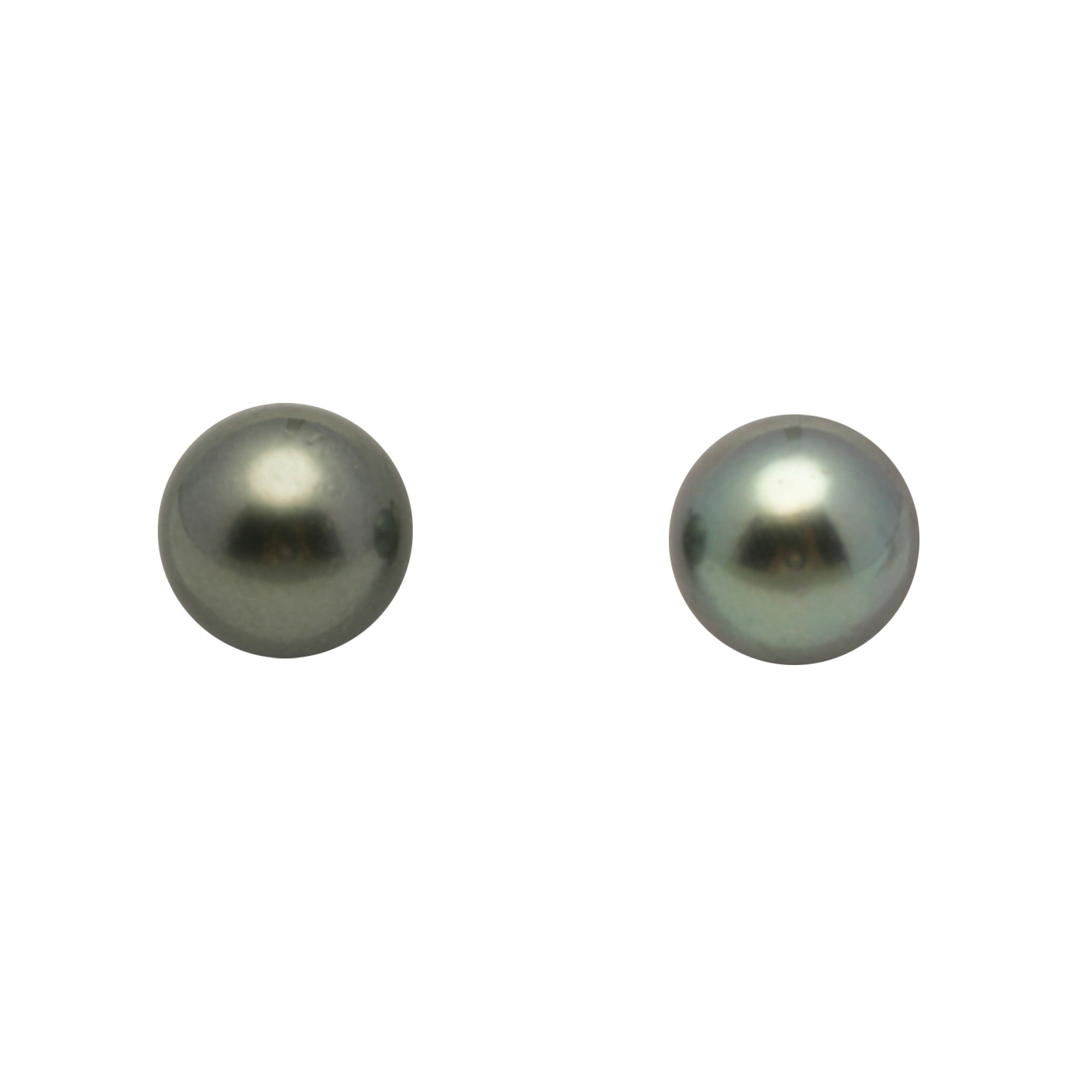 2pcs Green Mix 10.2-10.3mm - RSR AAA/AA Quality Tahitian Pearl Pair ER1961 LP3