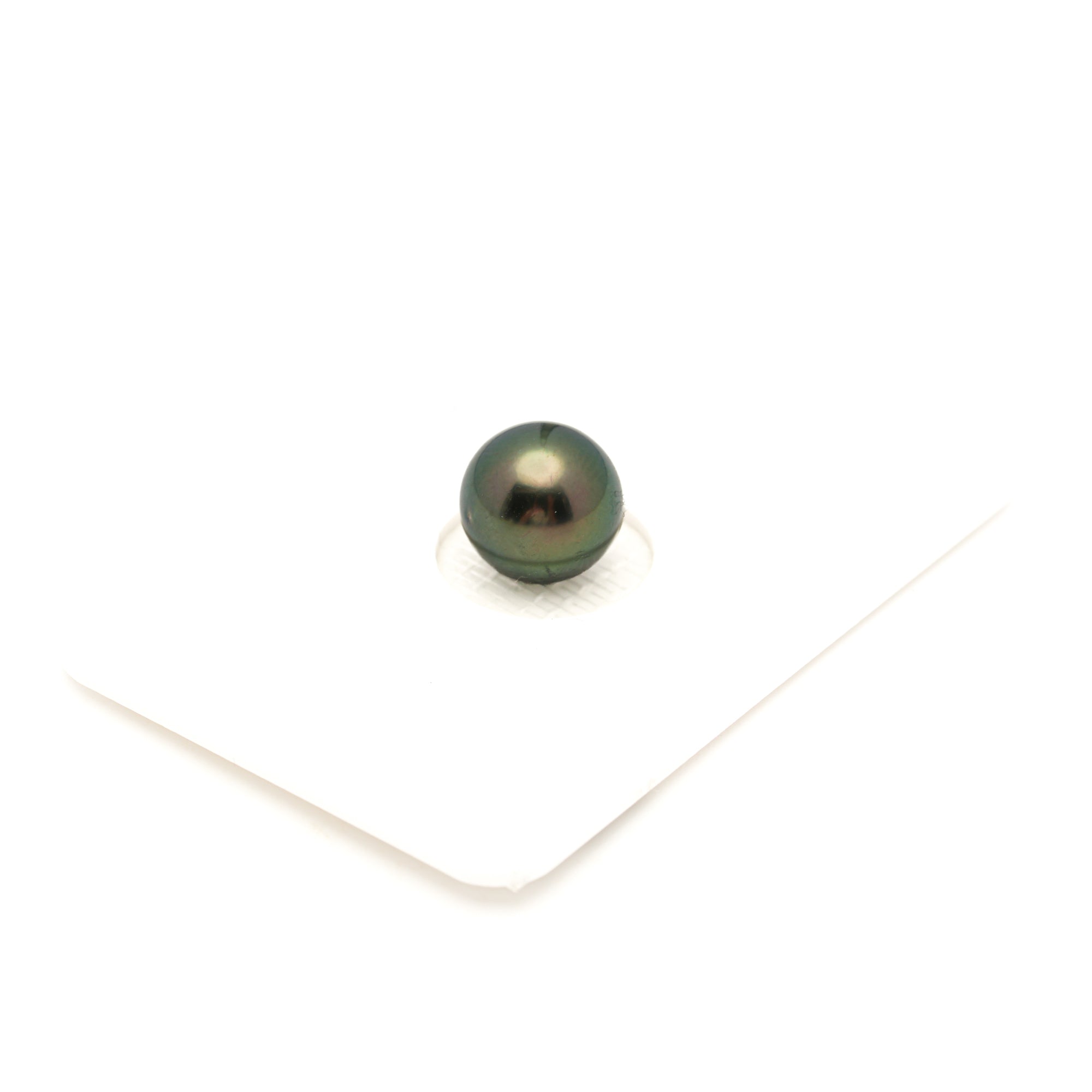 1pcs Green 9.1mm - NR AA/AAA Quality Tahitian Pearl Single LP2575 LP3