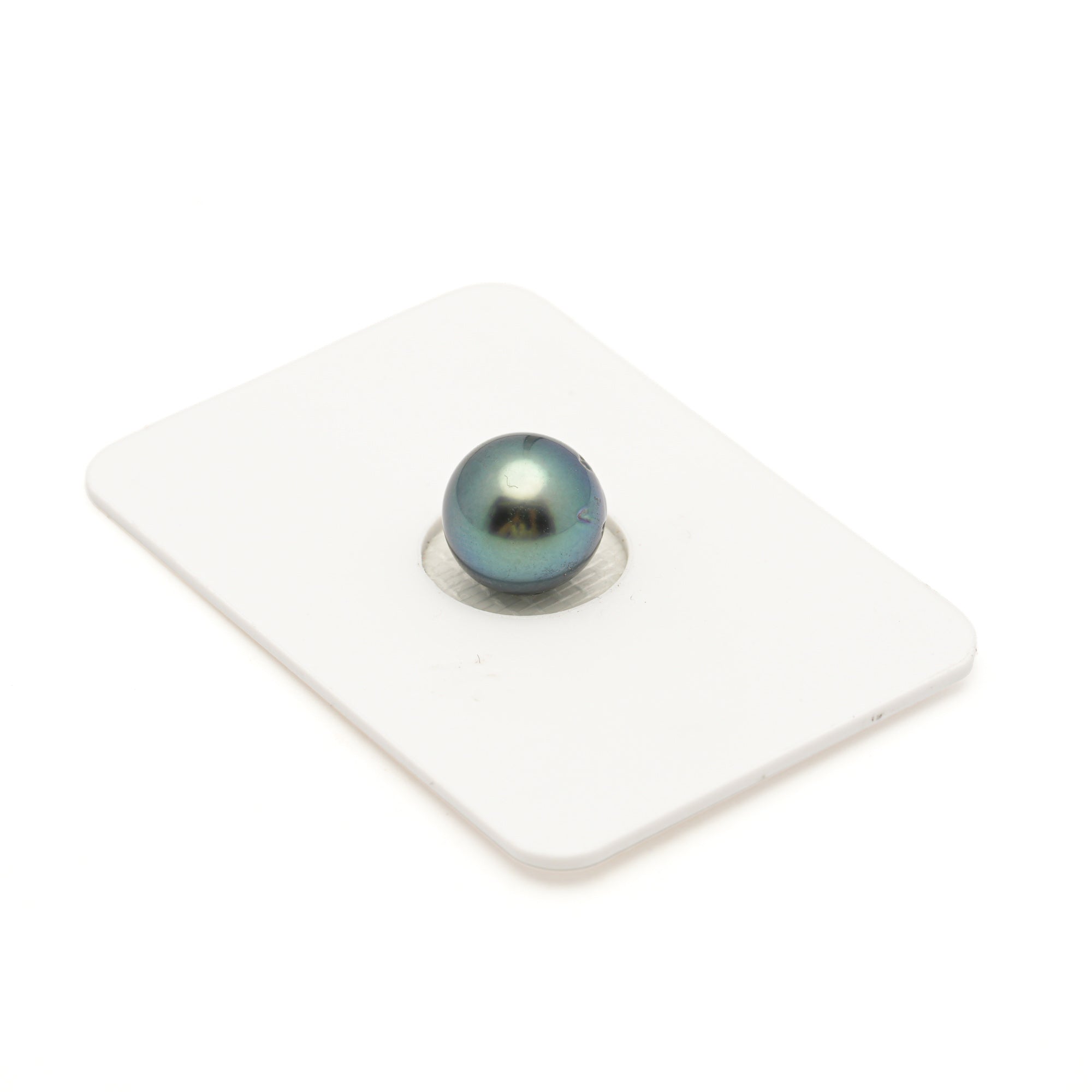 1pcs Blue Green 9.6mm - RSR AAA/AA Quality Tahitian Pearl Single LP2571 LP3