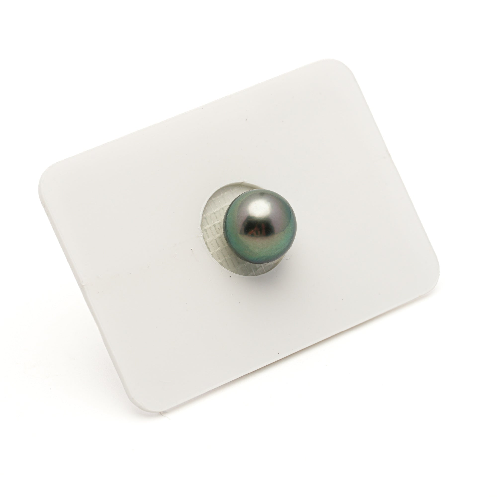 1pcs "High Luster" Peacock 9.4mm - SR AAA/AA Quality Tahitian Pearl Single LP2578 LP3